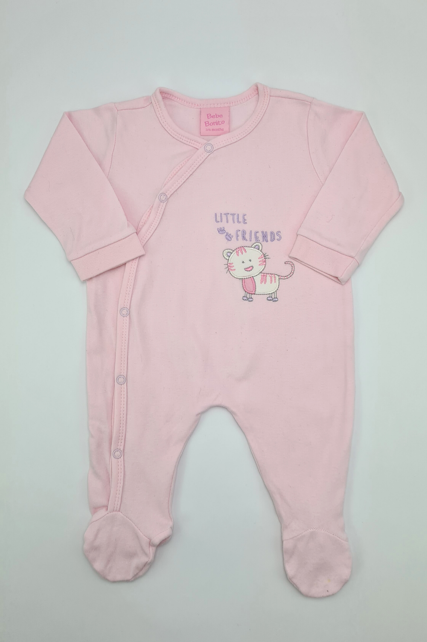 3-6 mois - Dors bien chaton rose (Bebe Bonito)