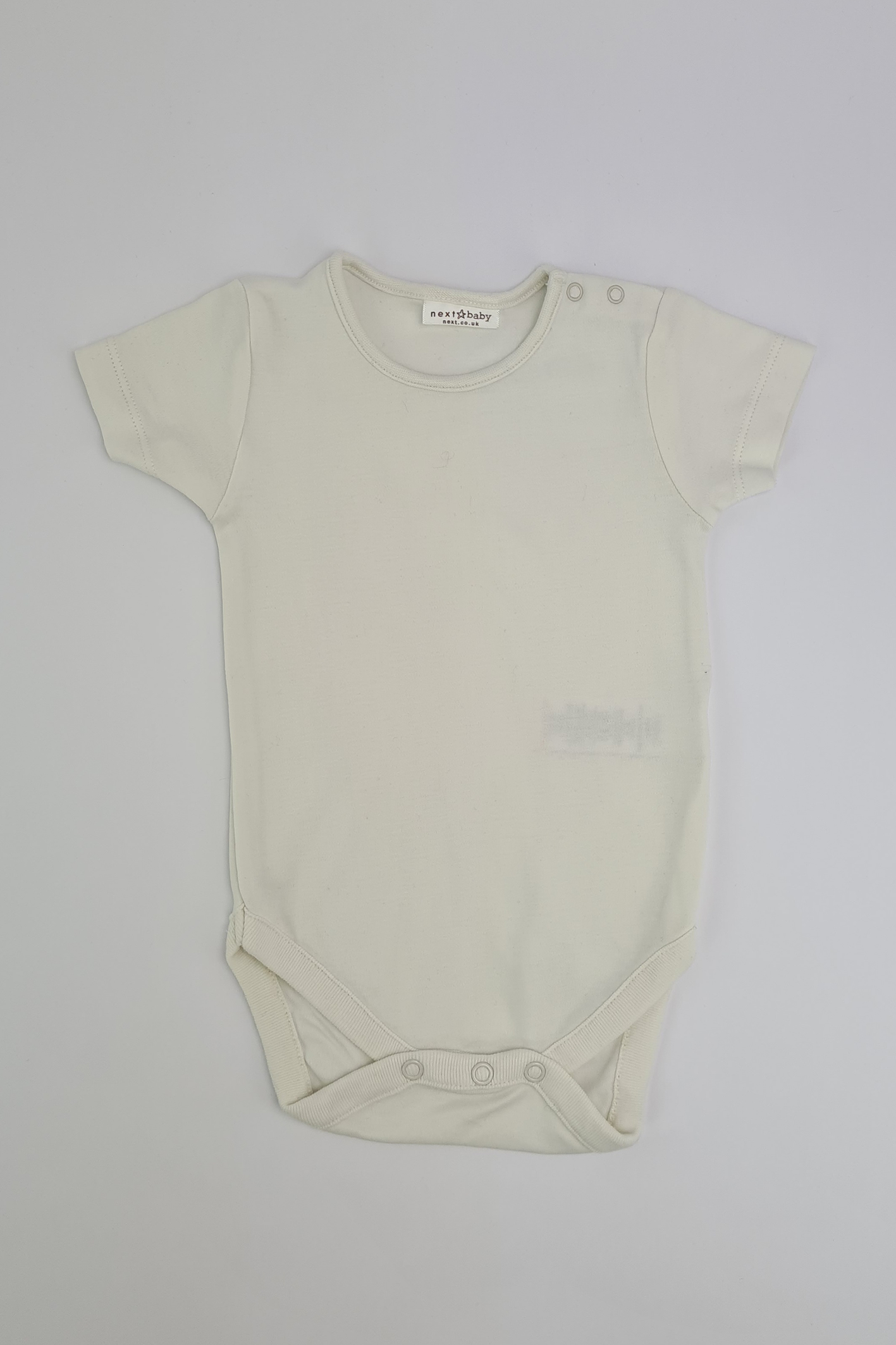 6-9m - White bodysuit