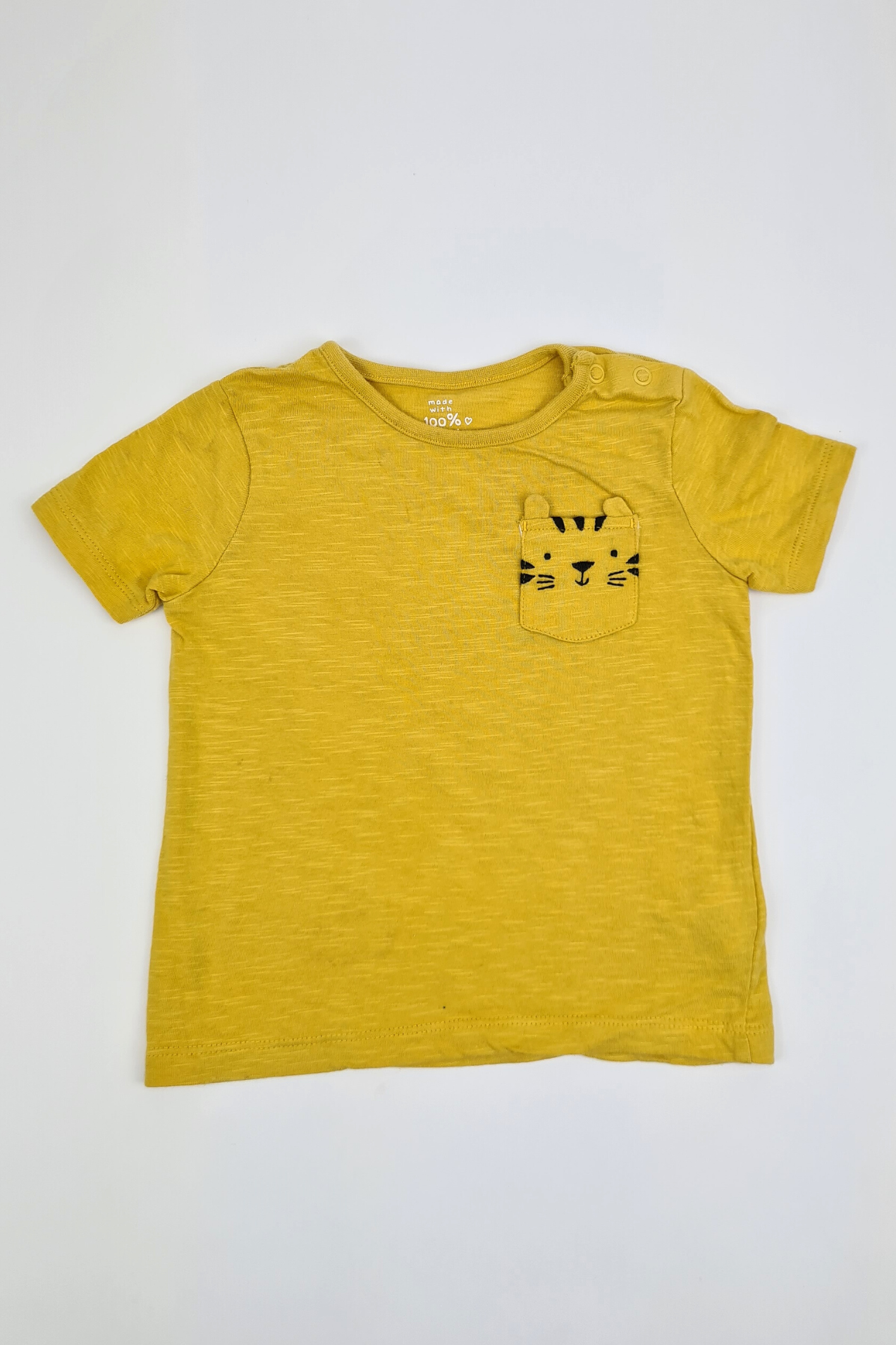 12-18m - 100% Organic Cotton Shortsleeve T-shirt
(F&f)