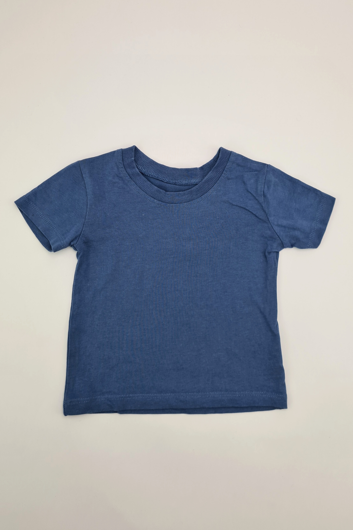3-6 mois - T-shirt bleu (F&F)