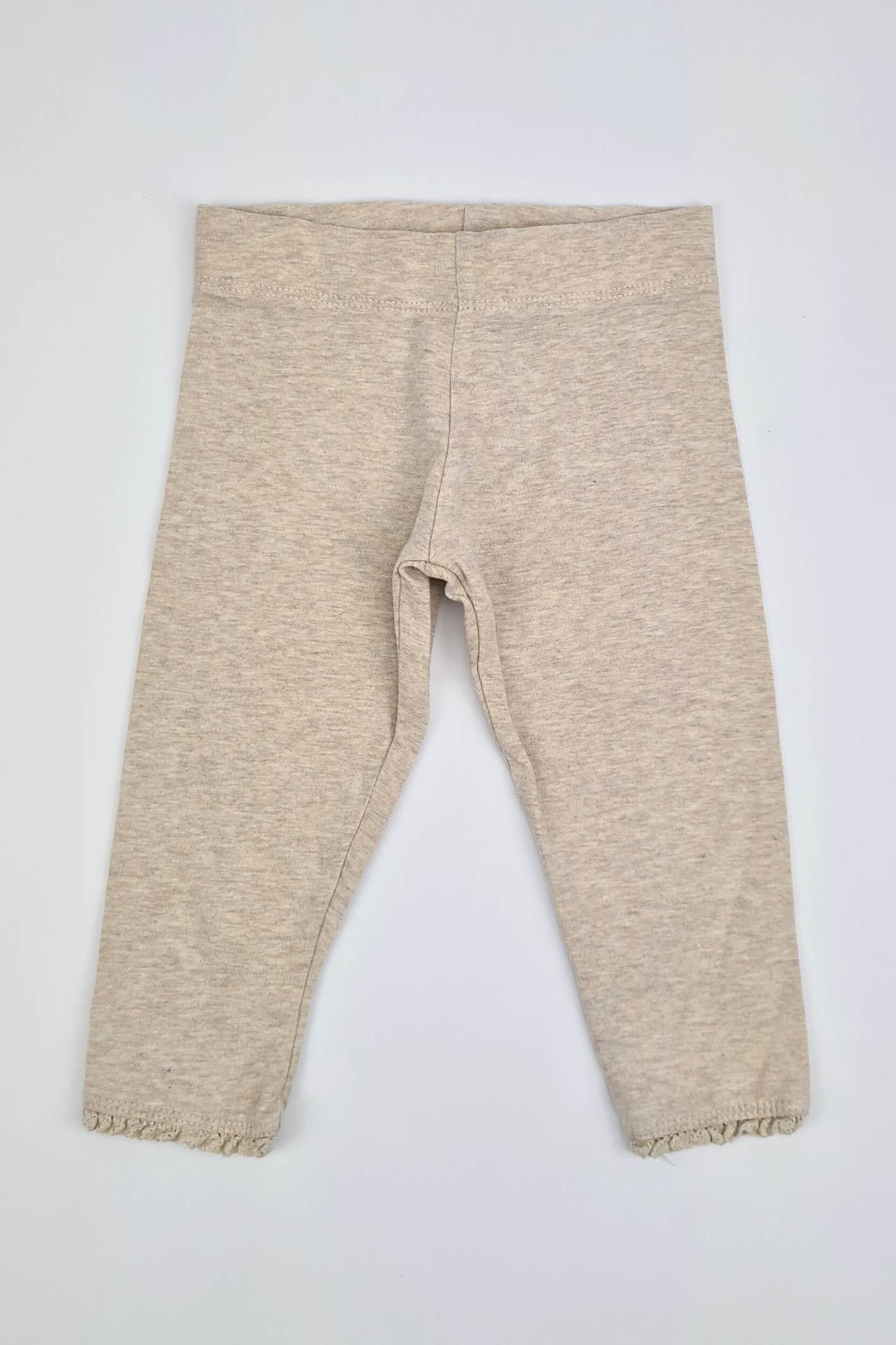6-9m - Beige Leggings (F&F)