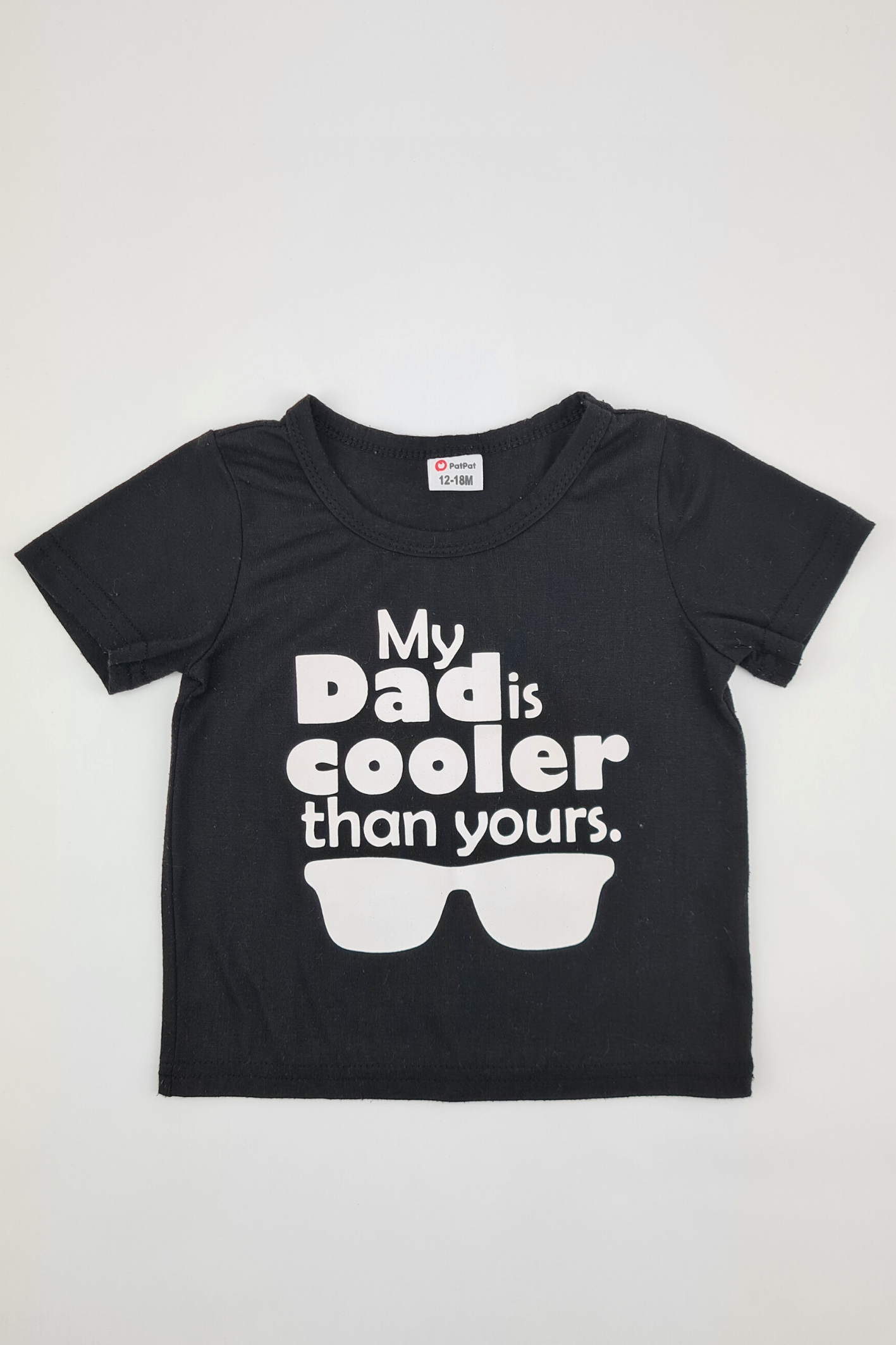 12-18m - T-shirt charbon