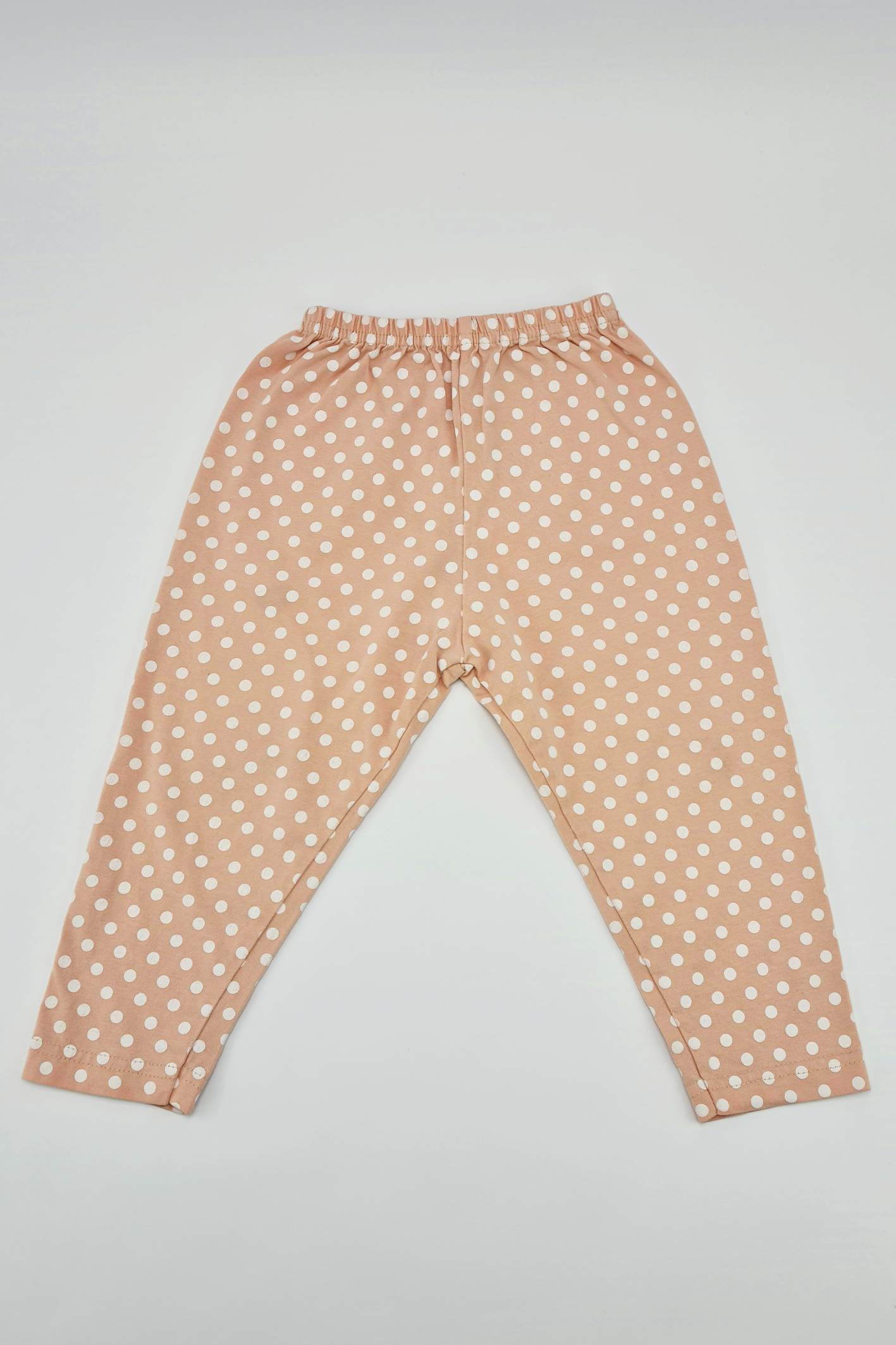 12-18 mois - Legging rose à pois