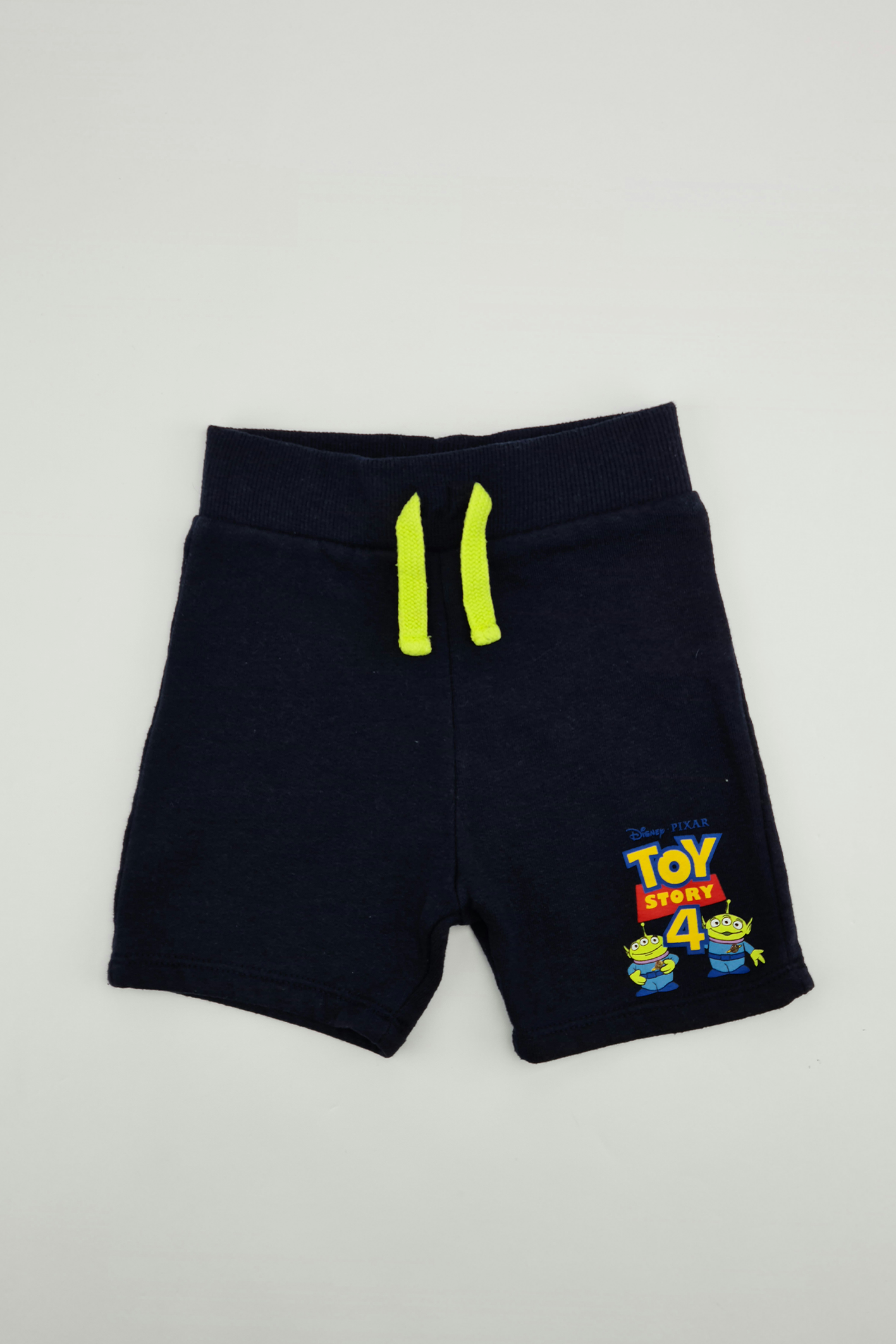 9-12m - Navy Blue Character Shorts