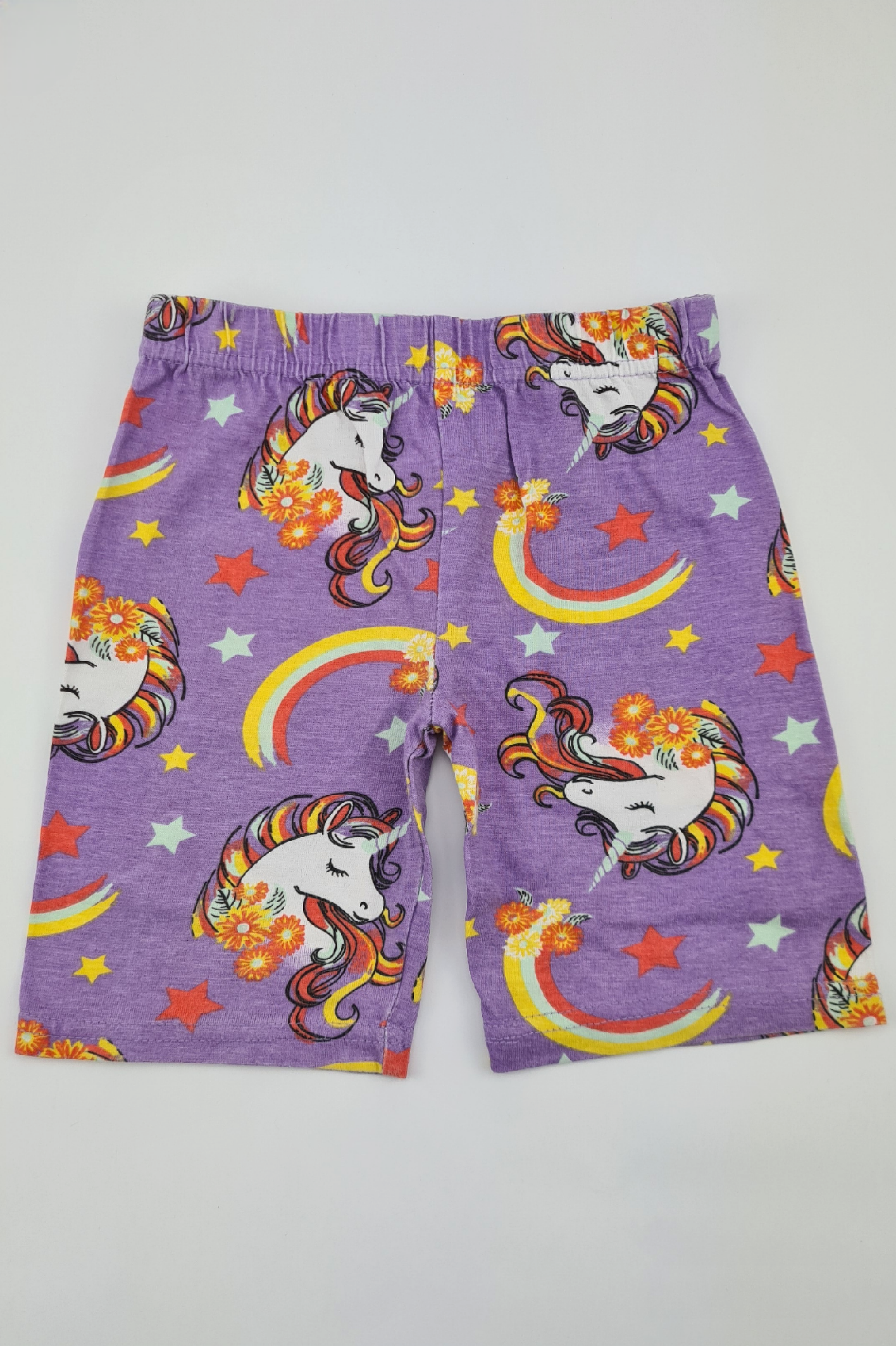3-4y - Unicorn Print Short (Studio)