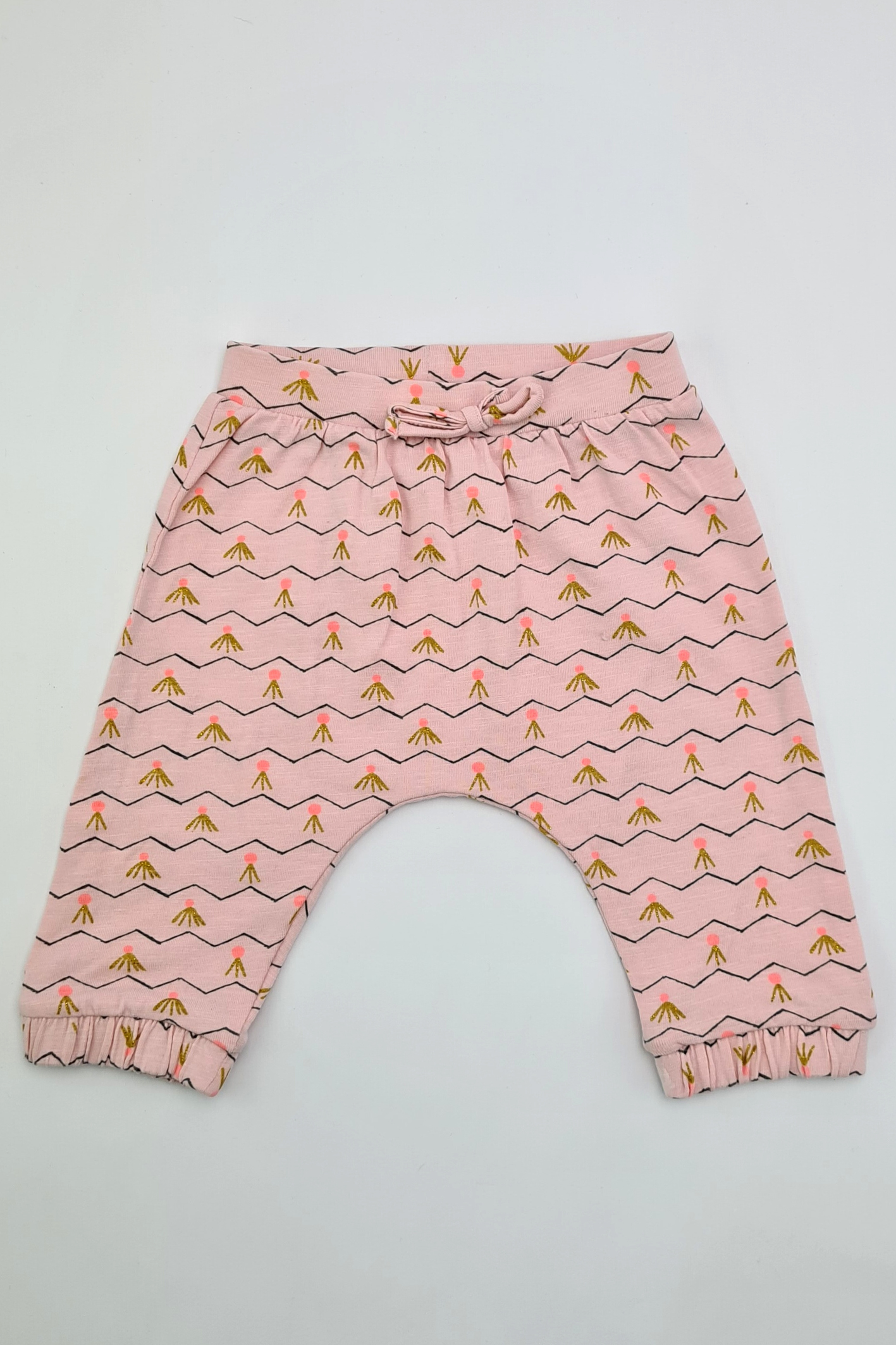 0-3m - Legging rose (Matalan)