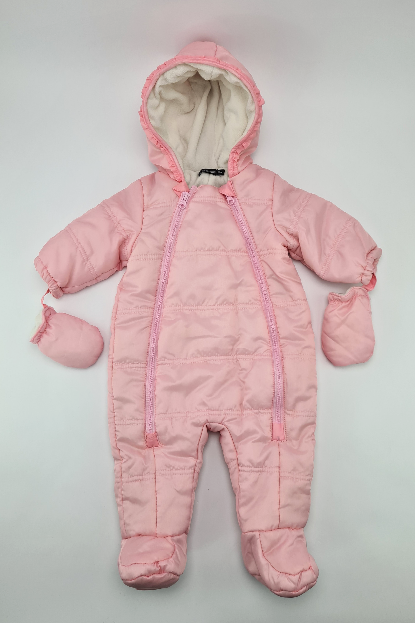 Baby snowsuit cheap with mittens