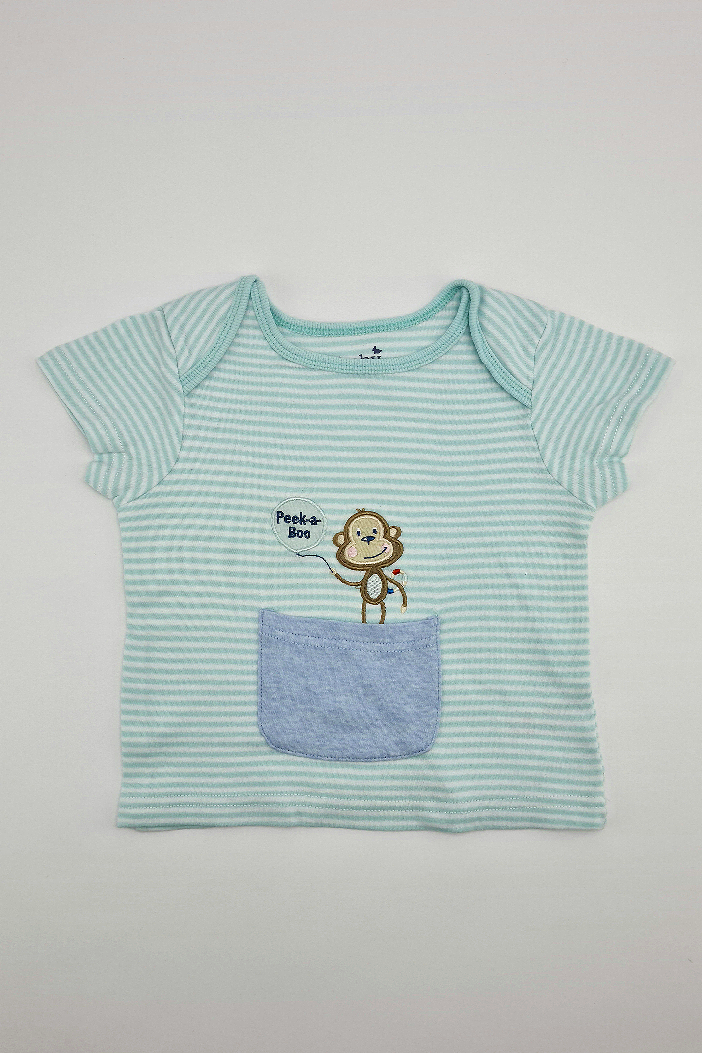 12-18m - 'Peek-A-Boo' Cheeky Character T-shirt (M&Co)