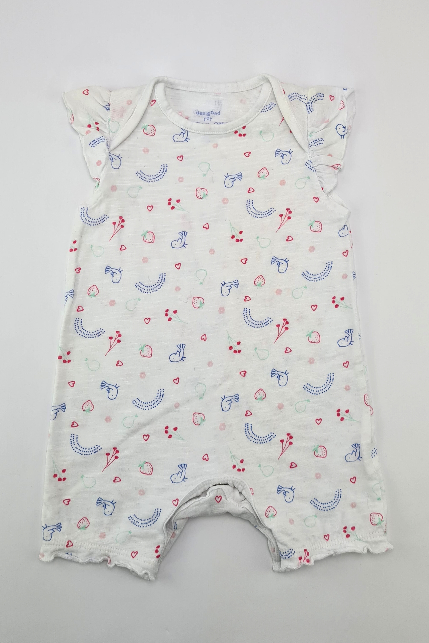 0-3 mois - Barboteuse arc-en-ciel (F&F)