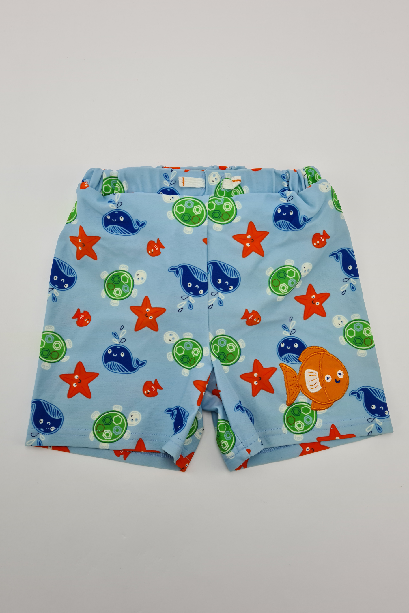 9-12 mois - Short imprimé mer