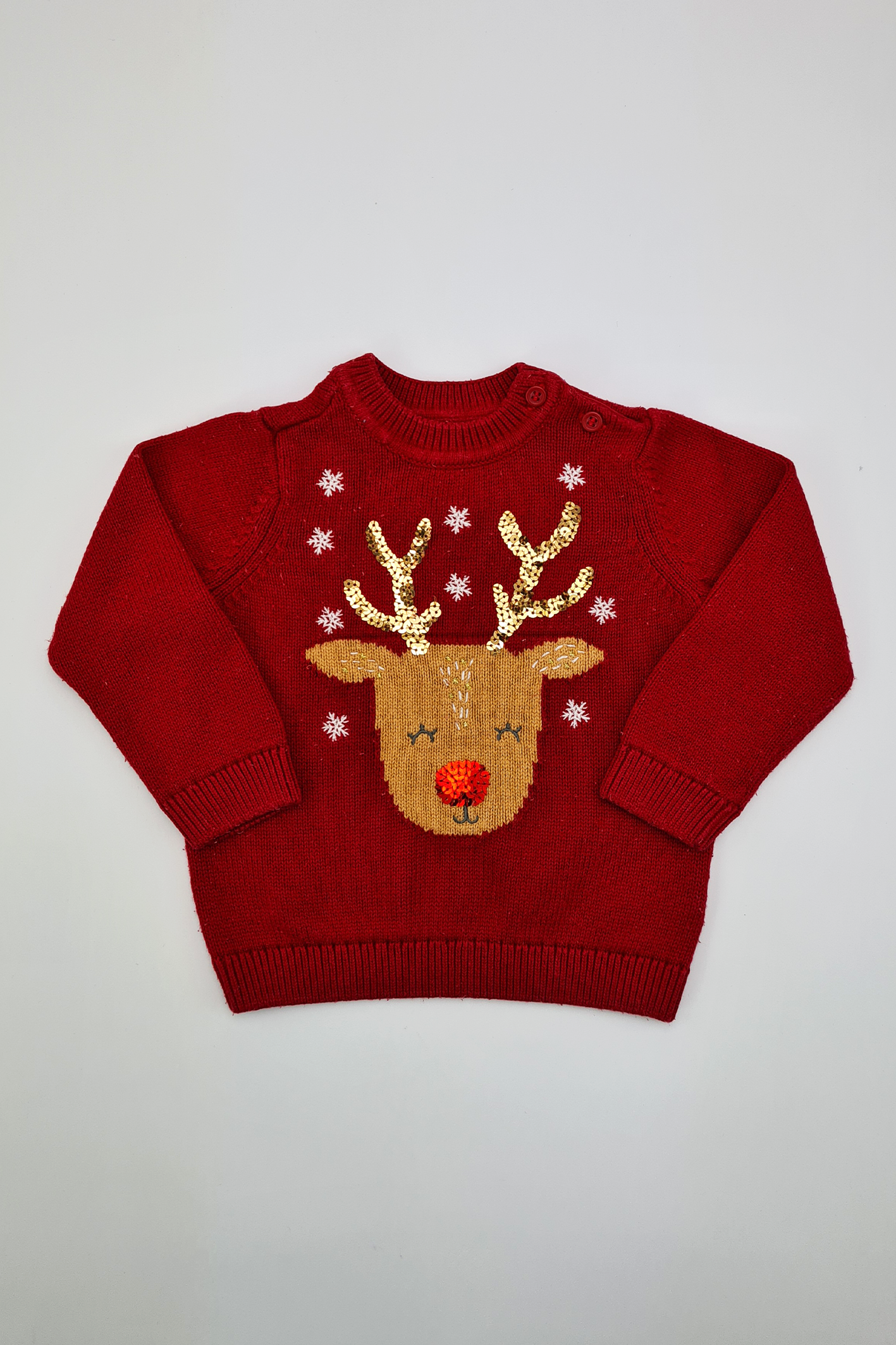 6-9m - Rudolf Christmas Jumper