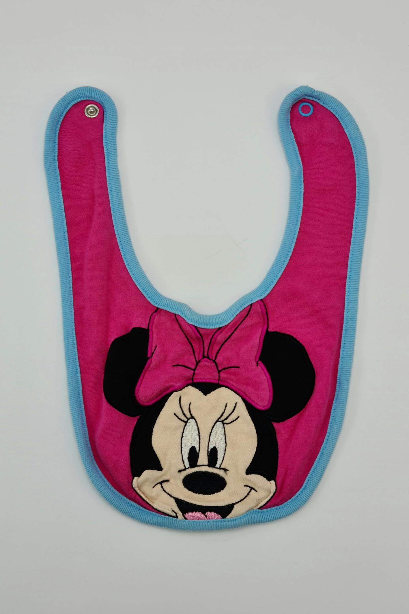 One Size - 100% Cotton Minnie Mouse Bib (George)