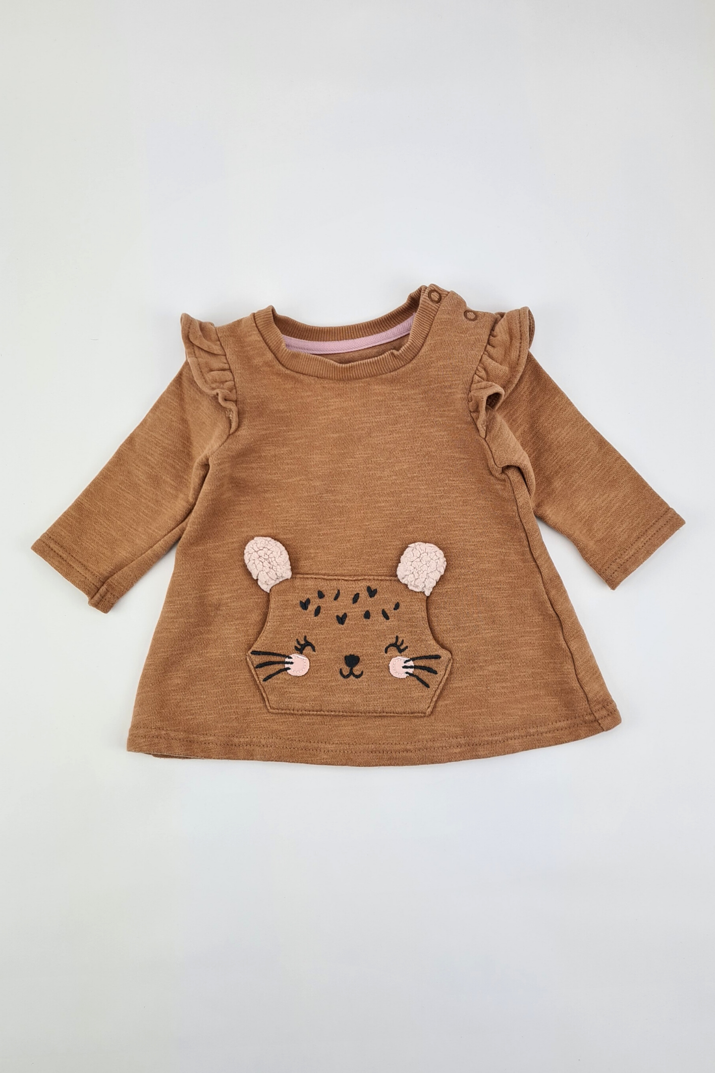 Newborn - 9lbs Beige Top (George)