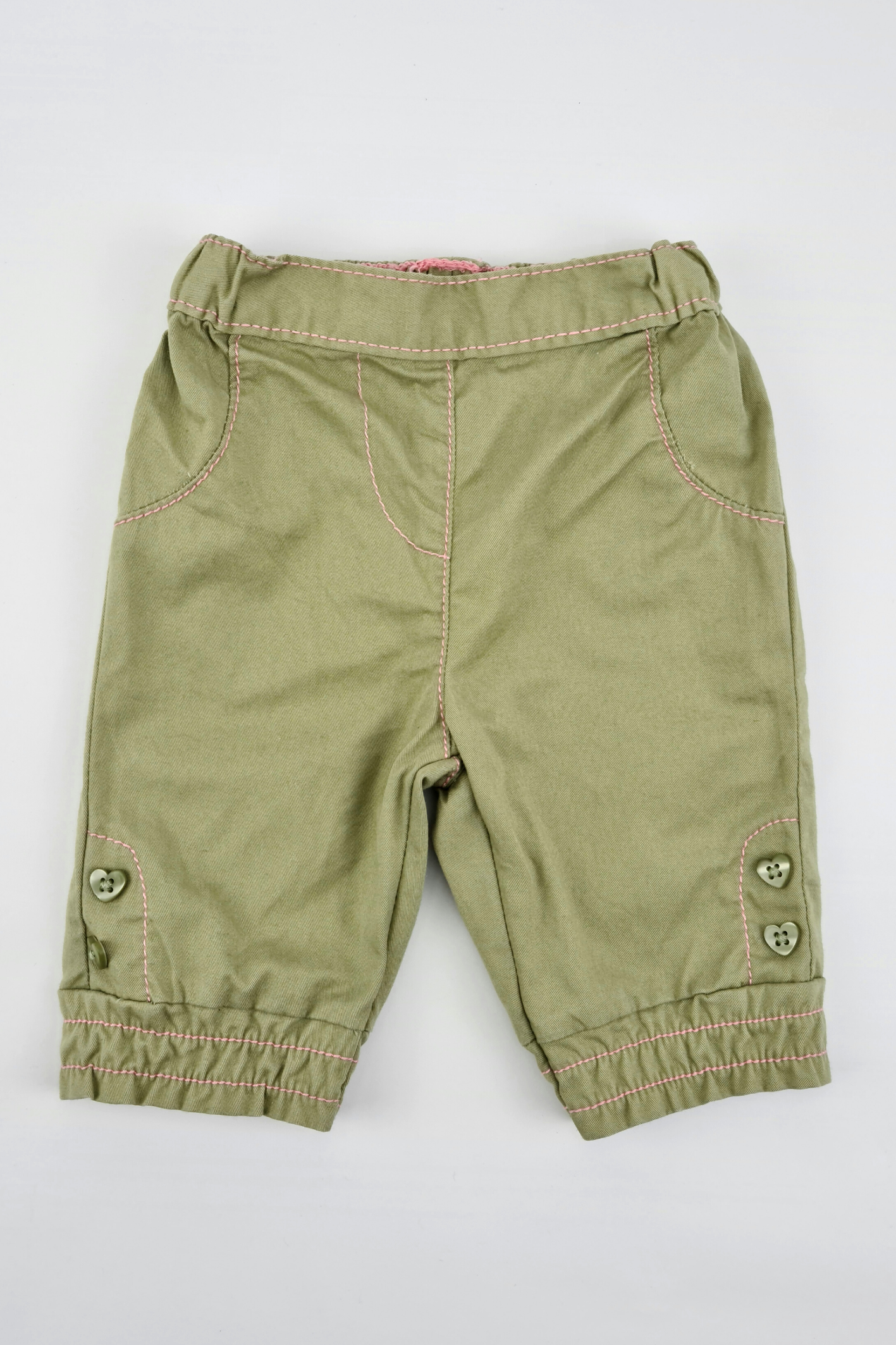 Première taille (9lbs) - Pantalon vert (George)