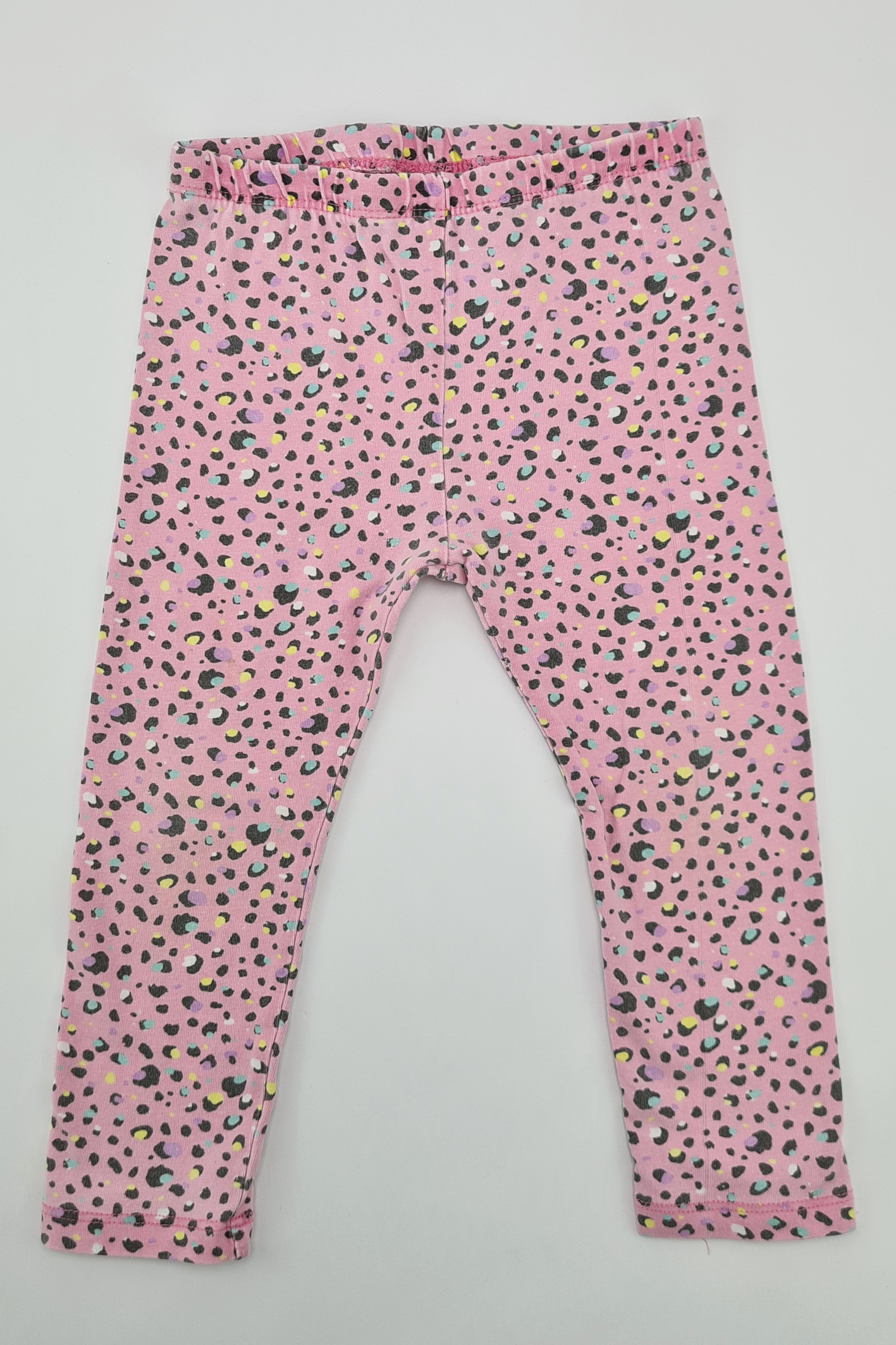 18-24 mois - Legging rose à imprimé animal