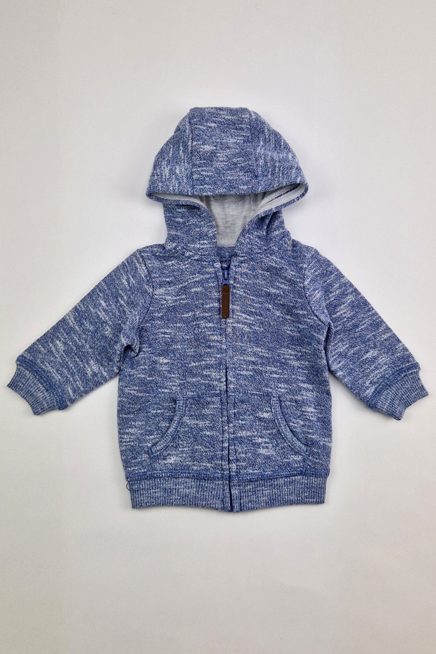 3-6m - Blue Hoodie (F&F)