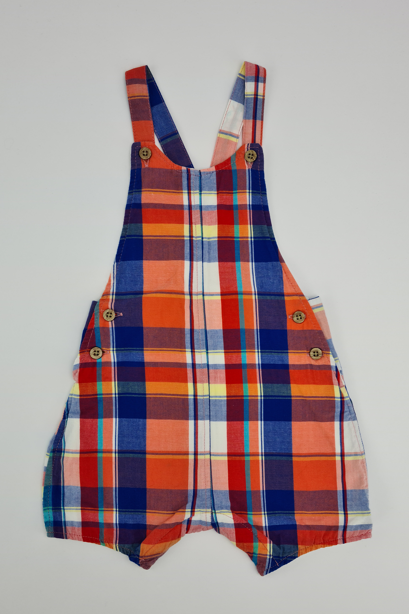 6-9 mois - Salopette à carreaux