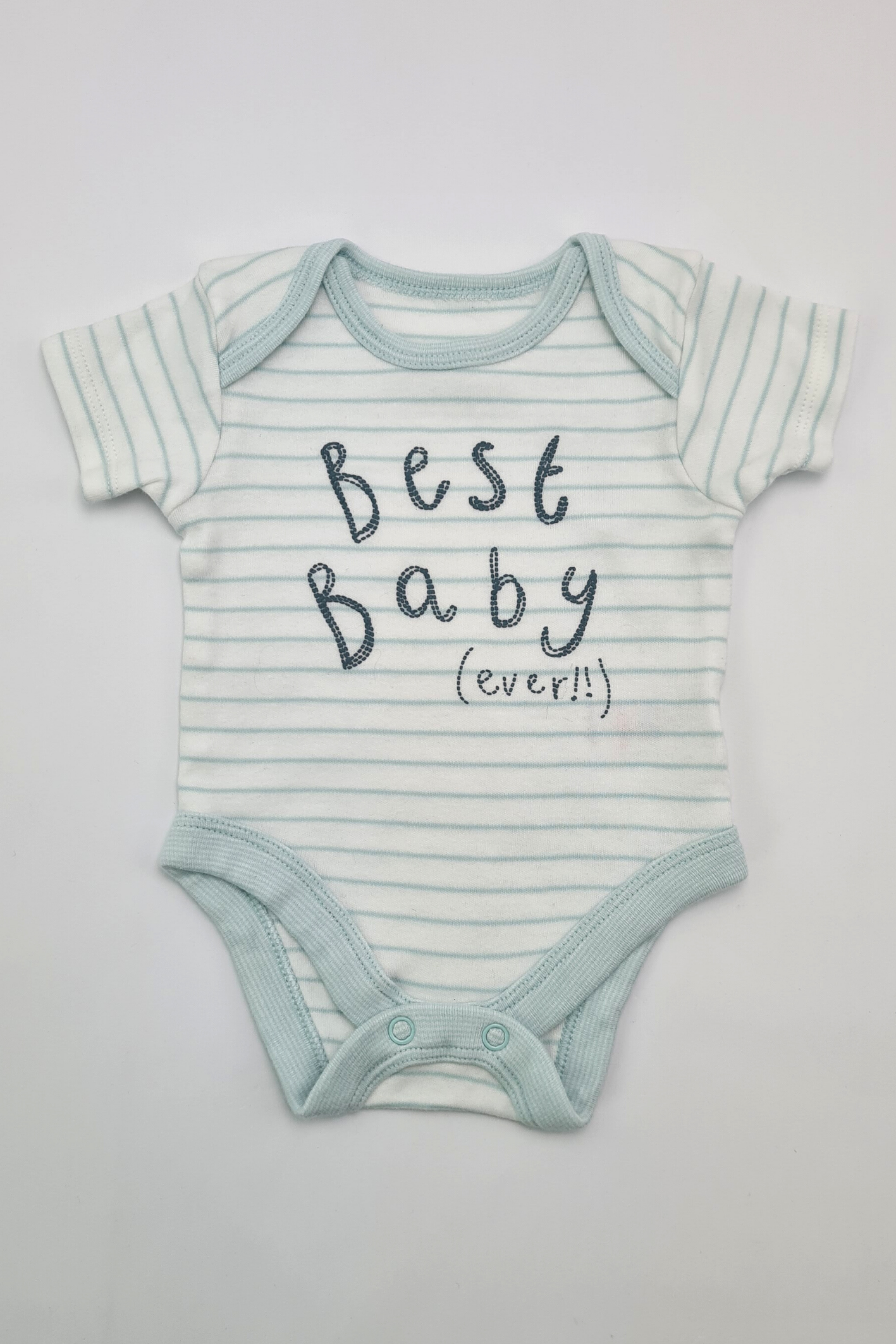 0-3 mois - Body 'Meilleur bébé' 100 % coton (George) –