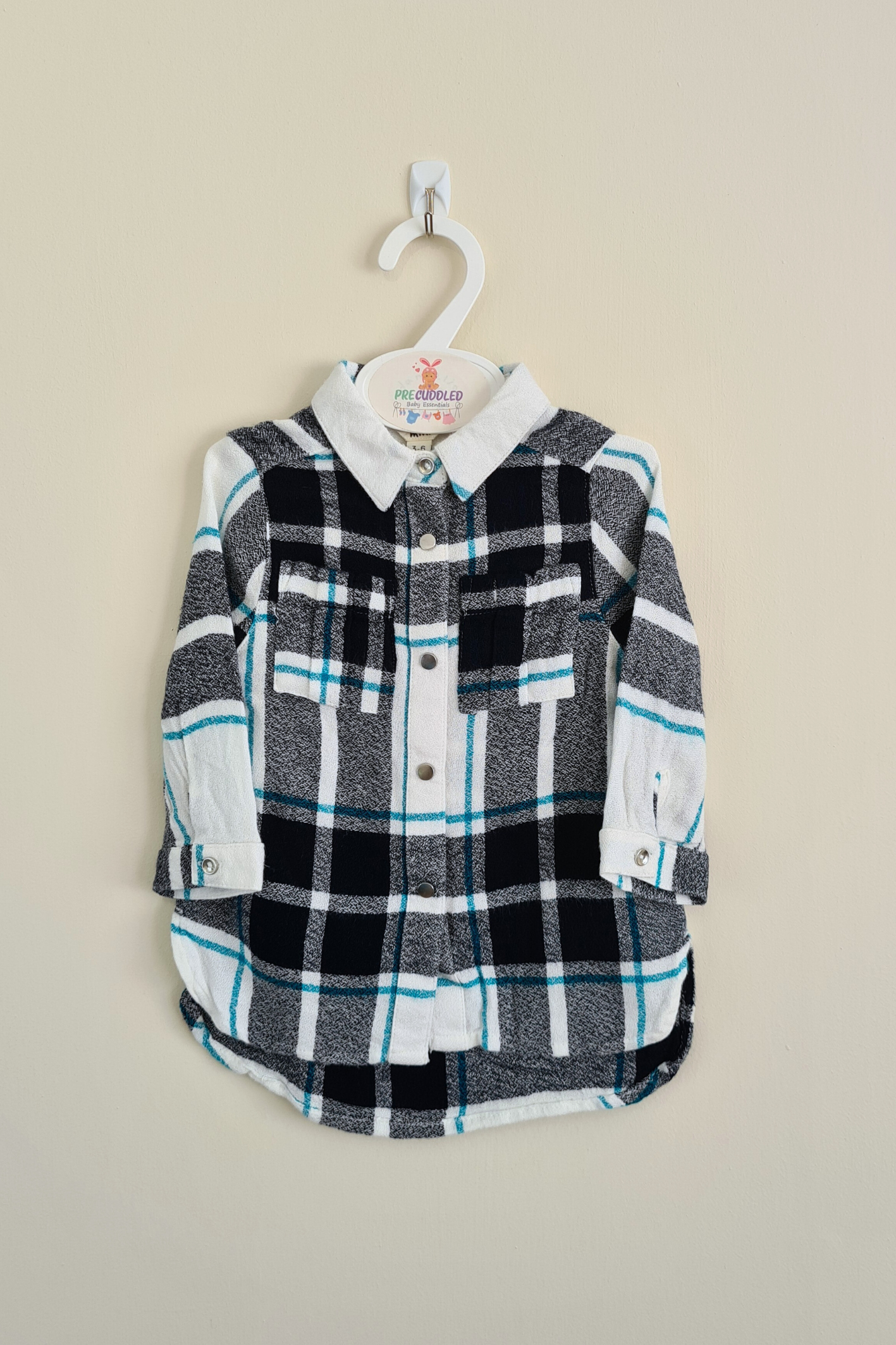 3-6m - Plaid Shirt (River Island)