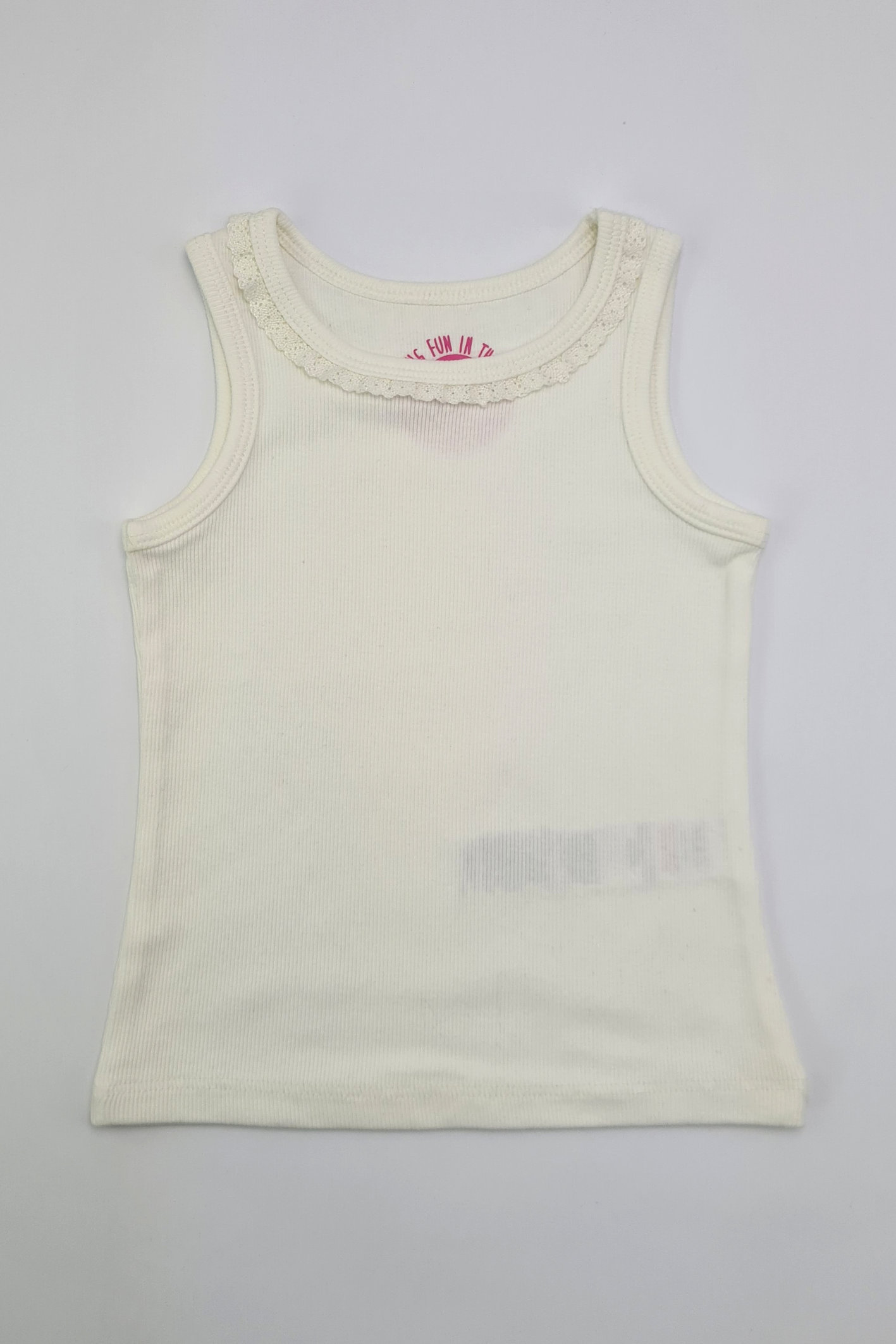 12-18m - Gilet Blanc