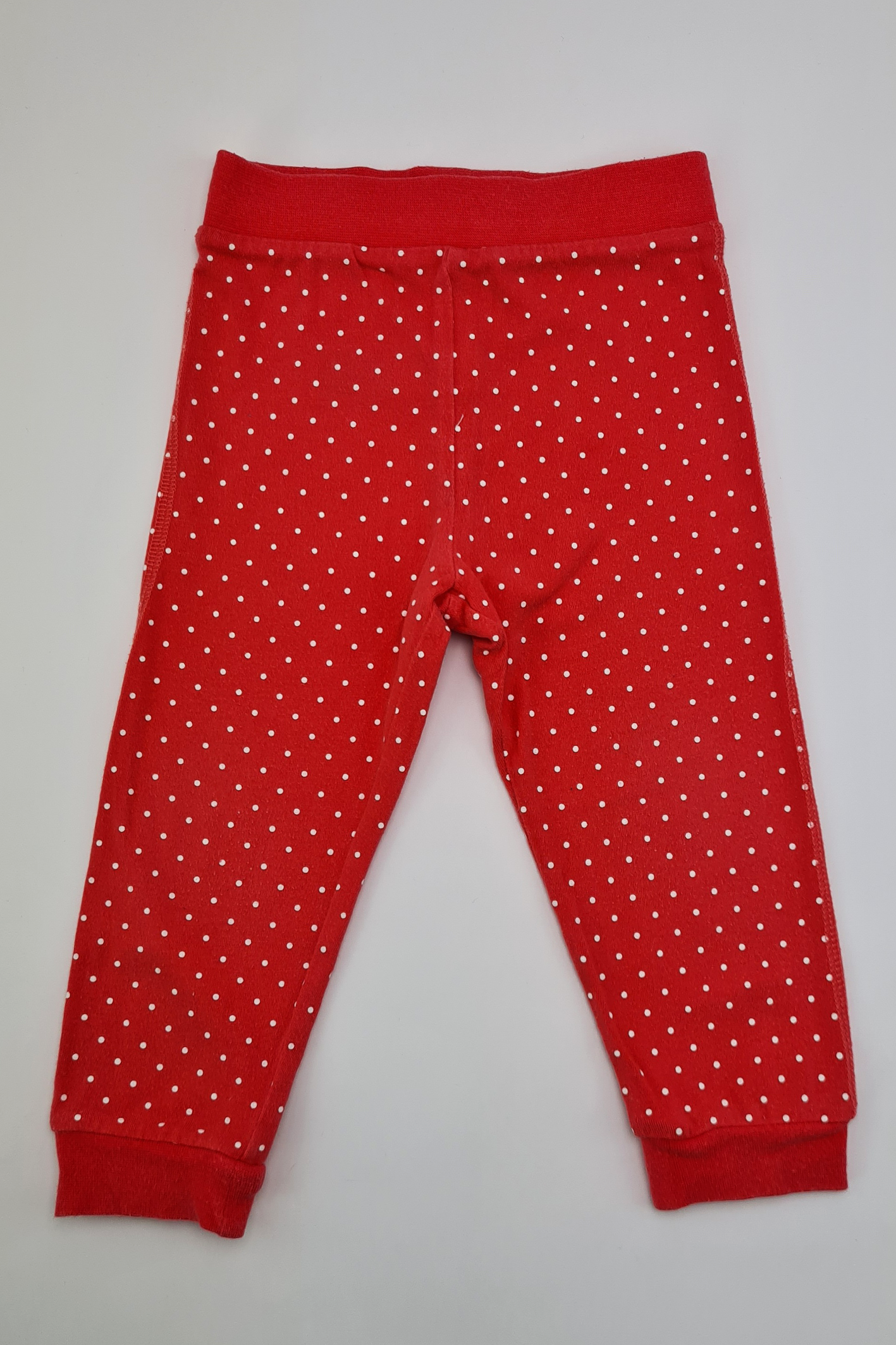 12-18 mois - Legging à pois rose vif (M&S)