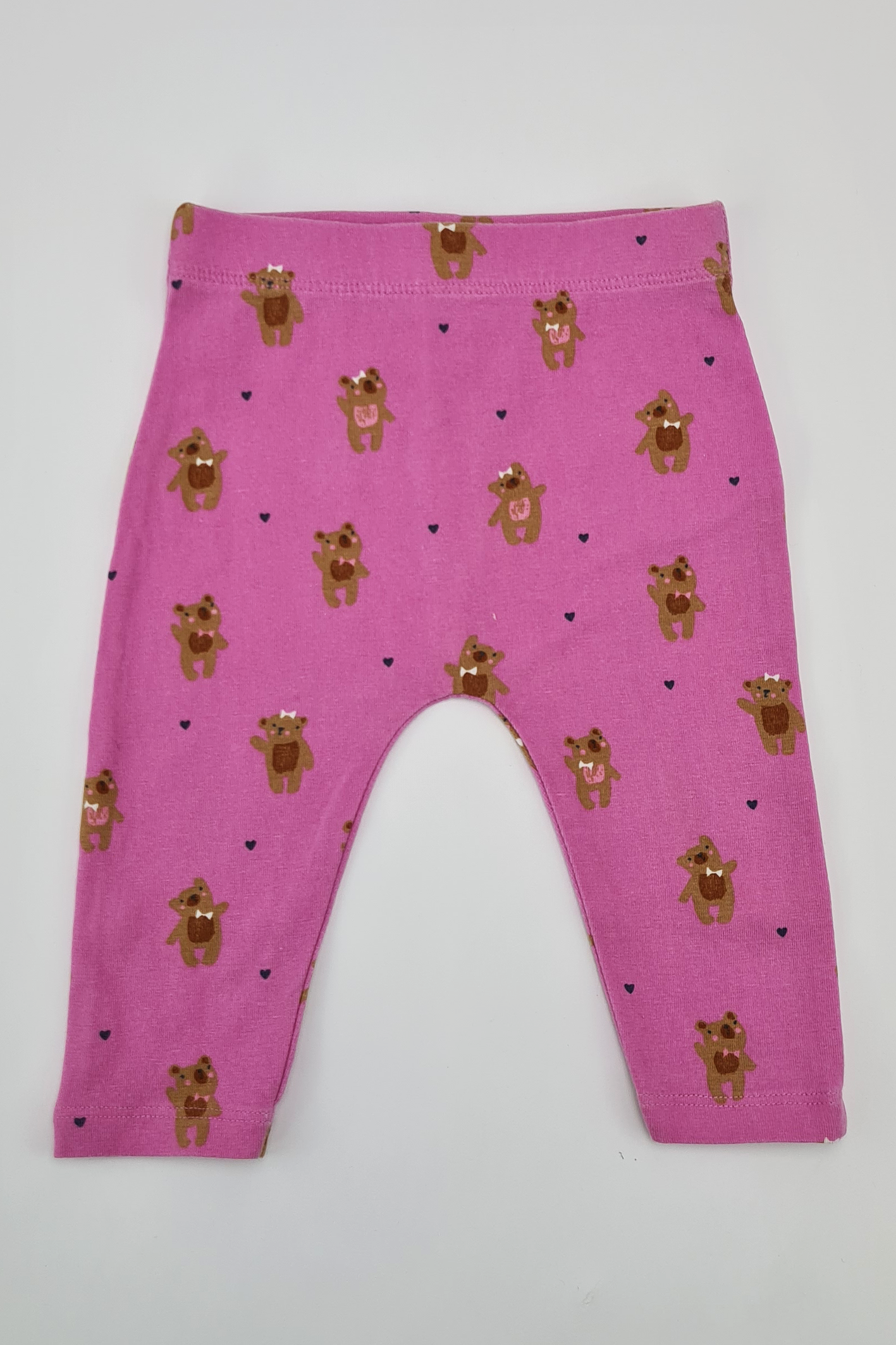 0-3 mois - Legging imprimé ours (George)
