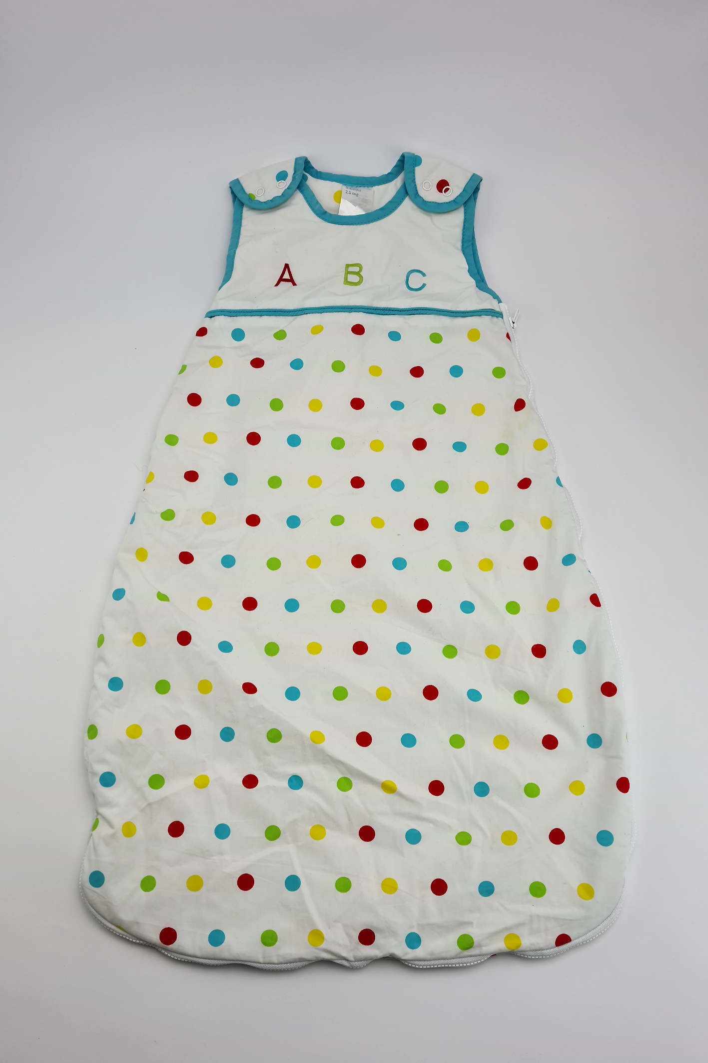 0-6m - John Lewis Baby 'ABC' sleeping bag (2.5 tog)