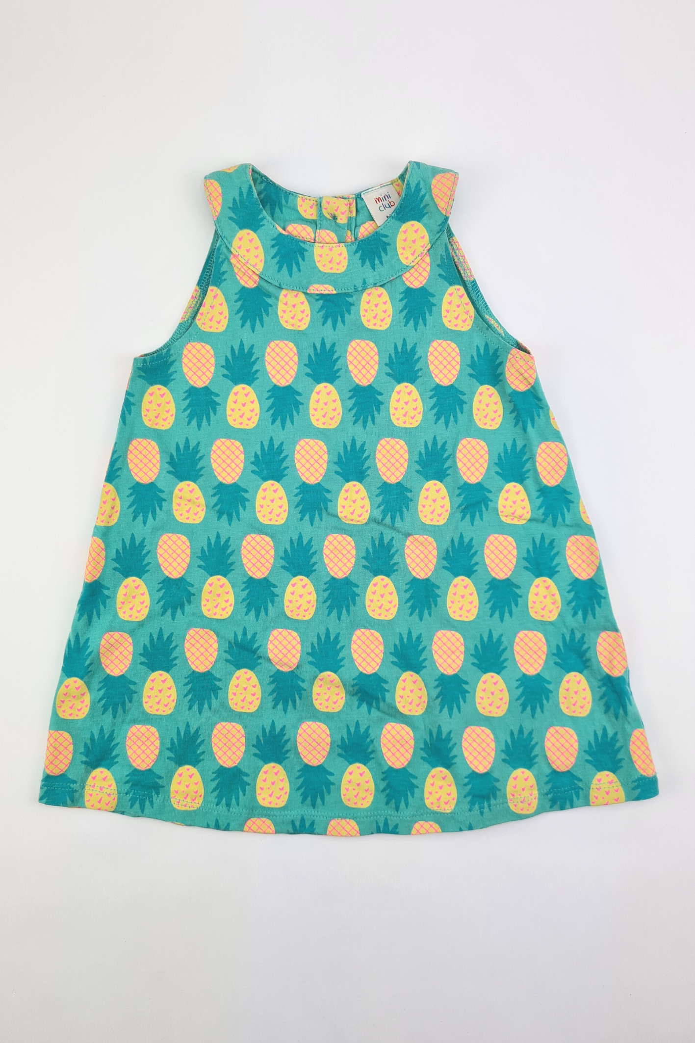 2-3y - Pineaple Print Top.100% Cotton (Mini Club