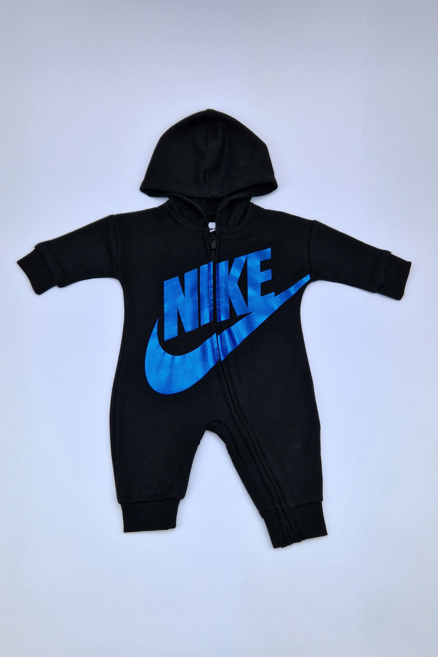 0-3m All In One Full-Zip Jumpsuit