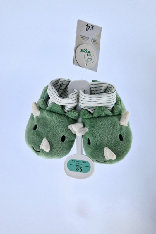 0-3m Dinosaur Slippers