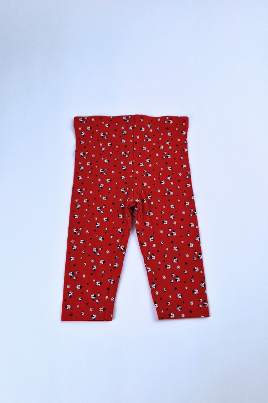 6-9m Floral Leggings 