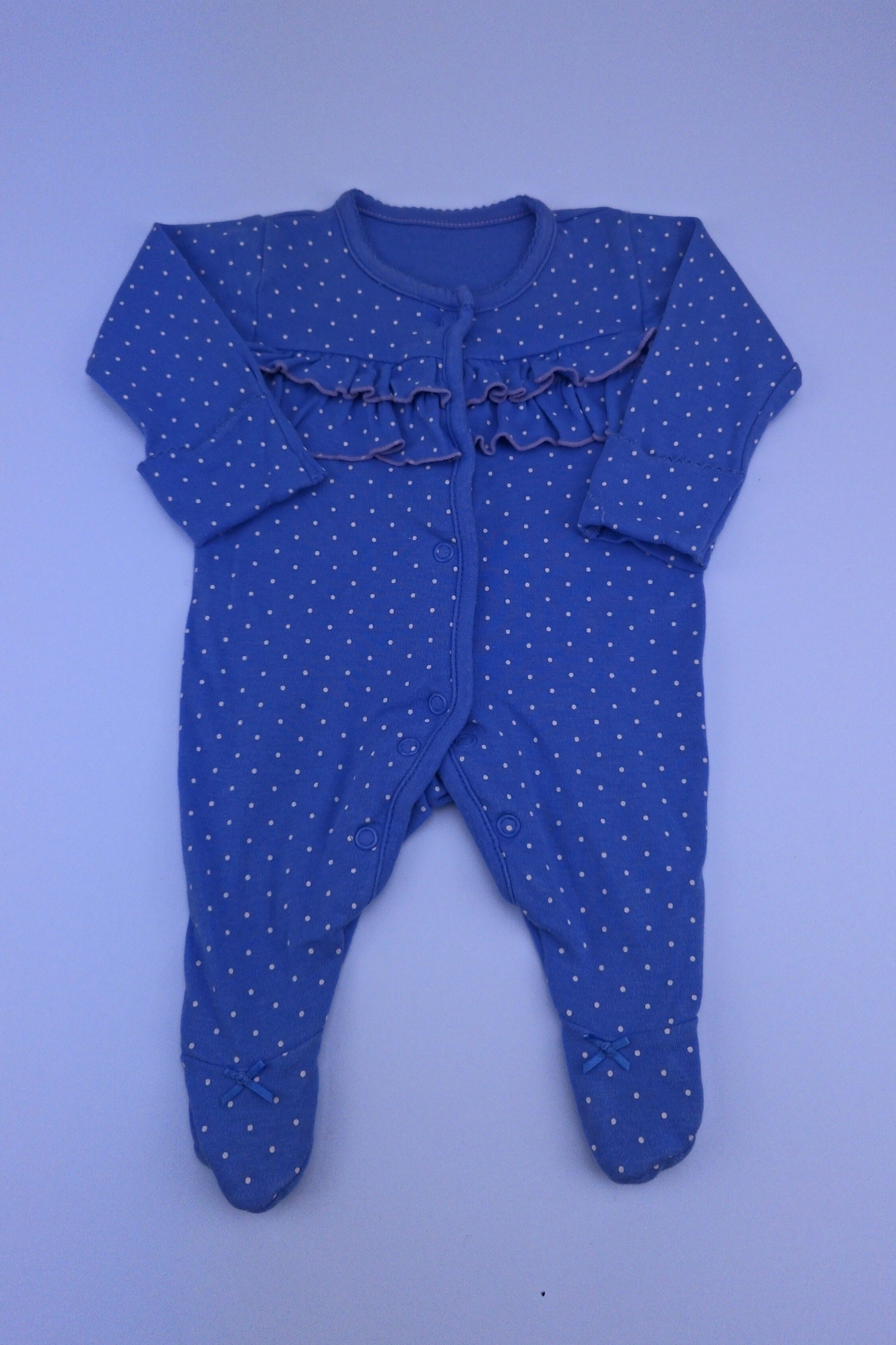 Newborn Polka Dot Babygrow