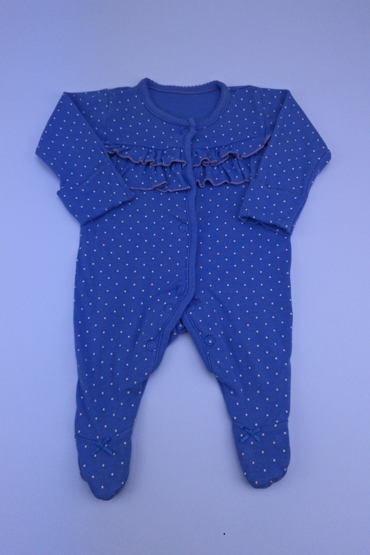 Newborn Polka Dot Babygrow