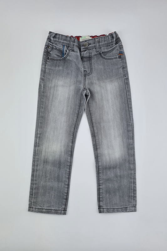 3-4y - Grey Denim Jeans (Mini B)