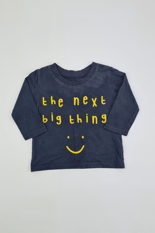 3-6 mois - T-shirt 'The Next Big Thing'