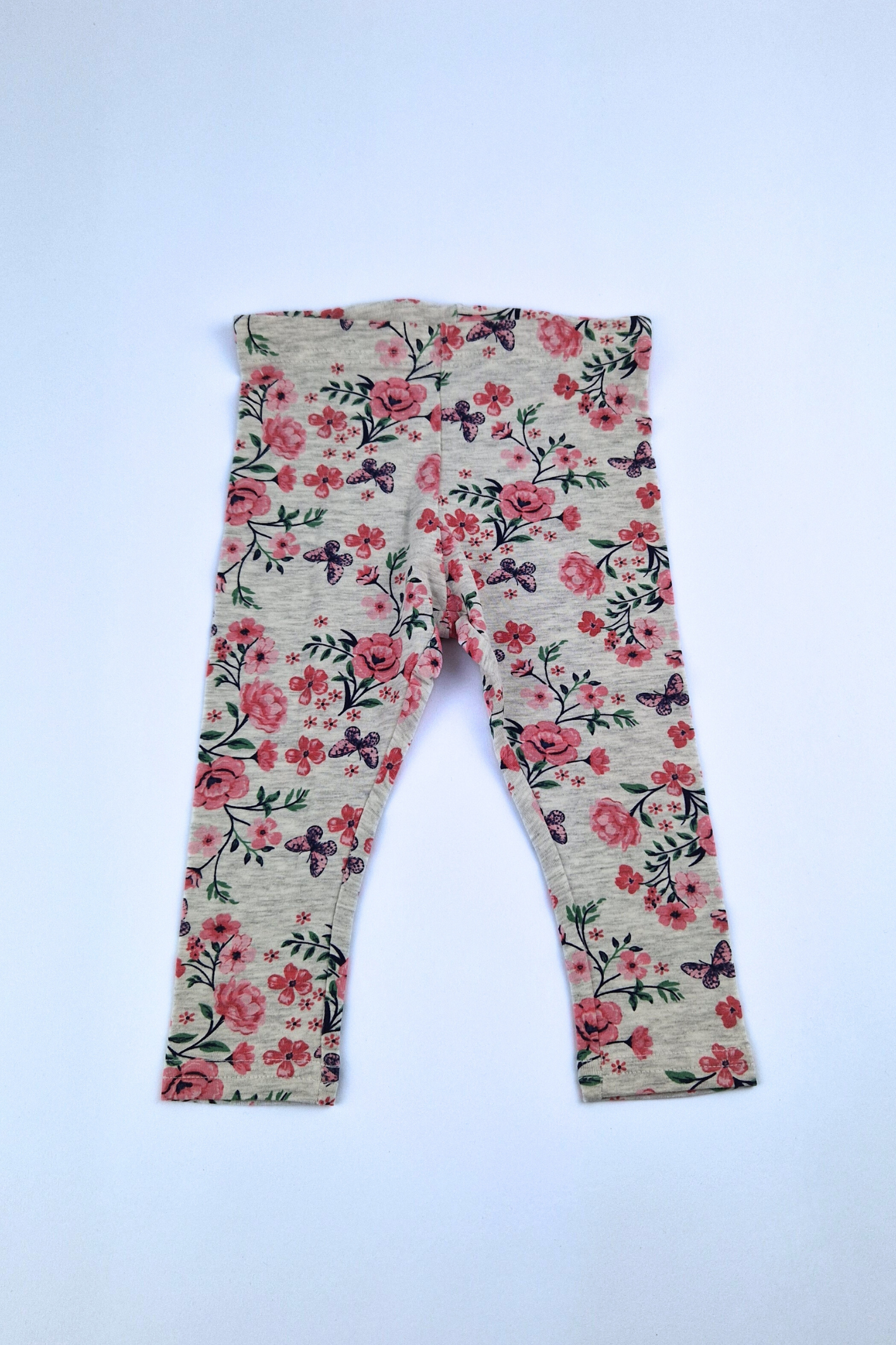 6-9m Floral Leggings