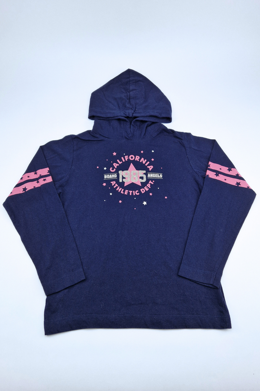 9-10 Years Hooded Star Long Sleeve Top