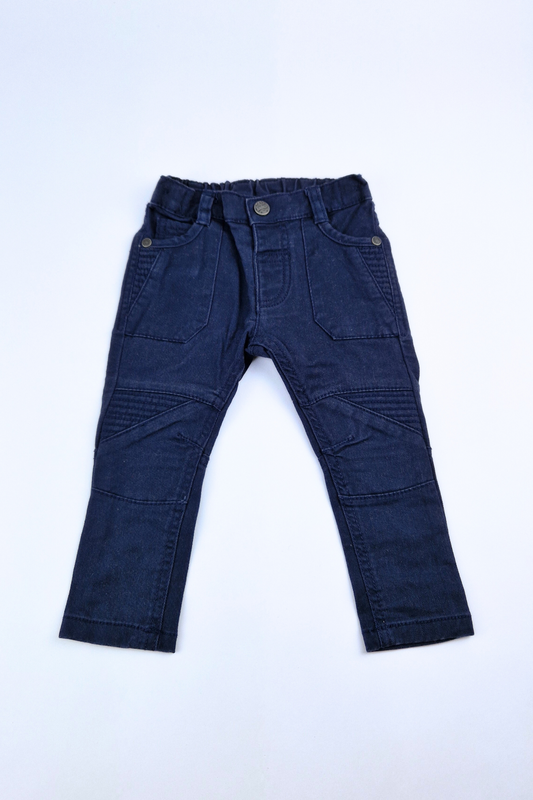 6-9m Navy Trousers