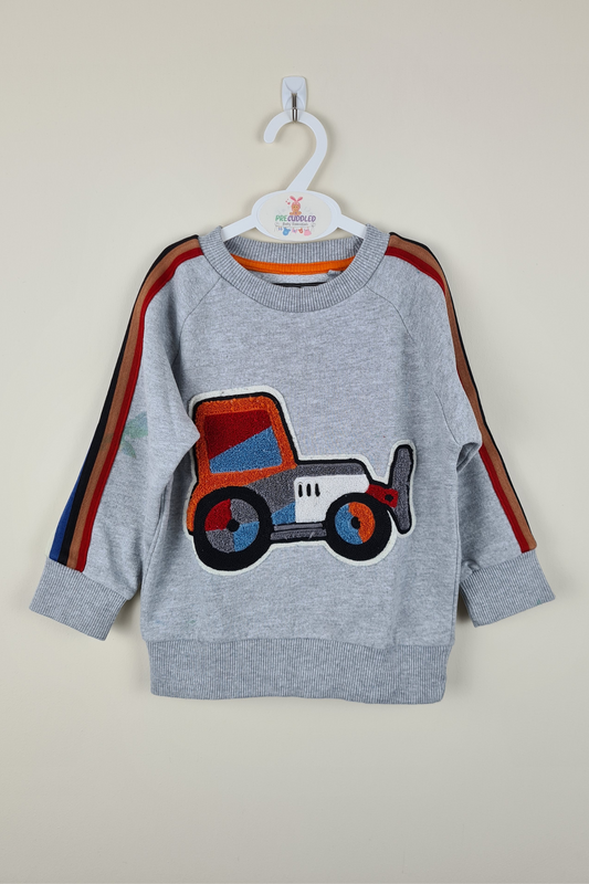 2-3y - Tractor Jumper * MessyDays*