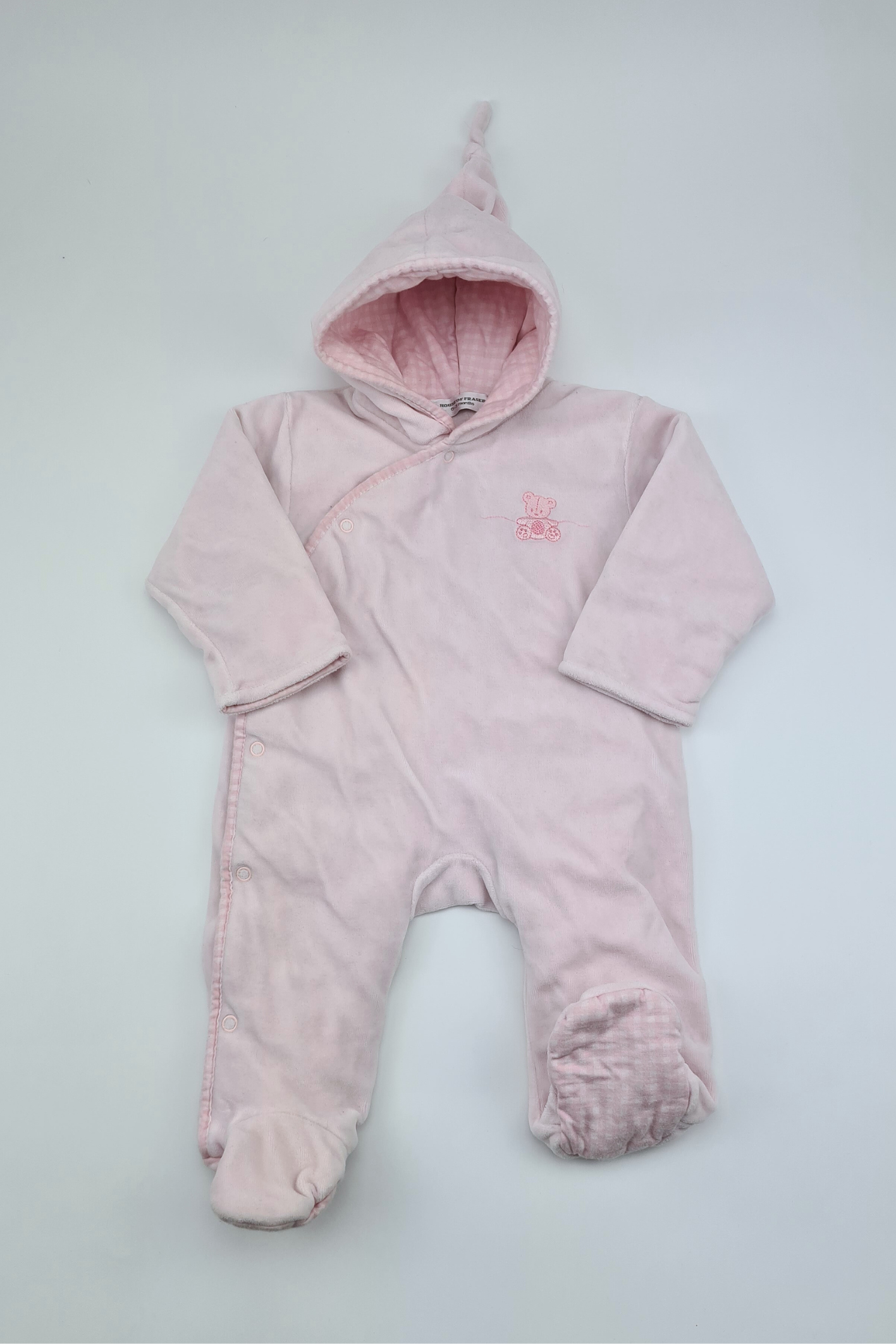 0-3m - Pink Onesie (House Of Fraser)