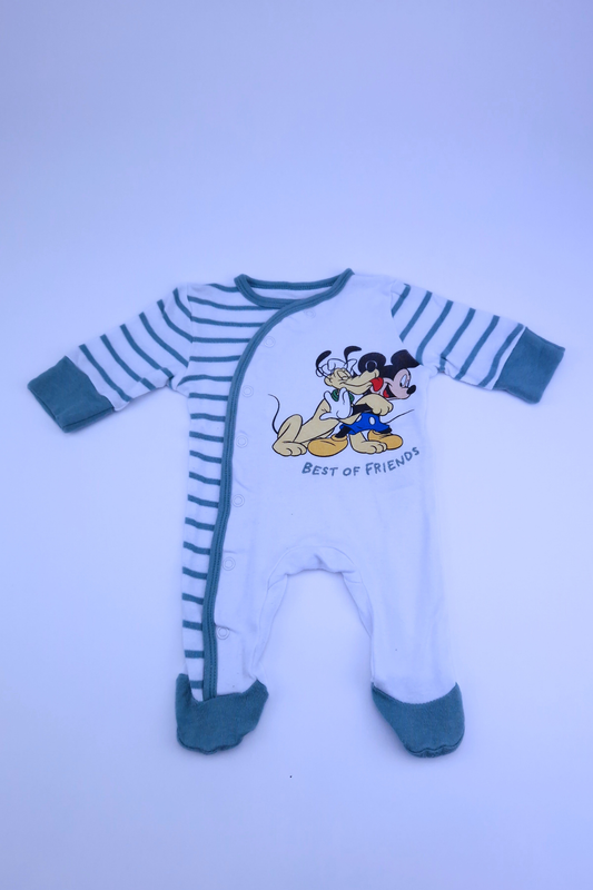 Newborn 7.5lbs/3.4kg 'Best Of Friends' Babygrow