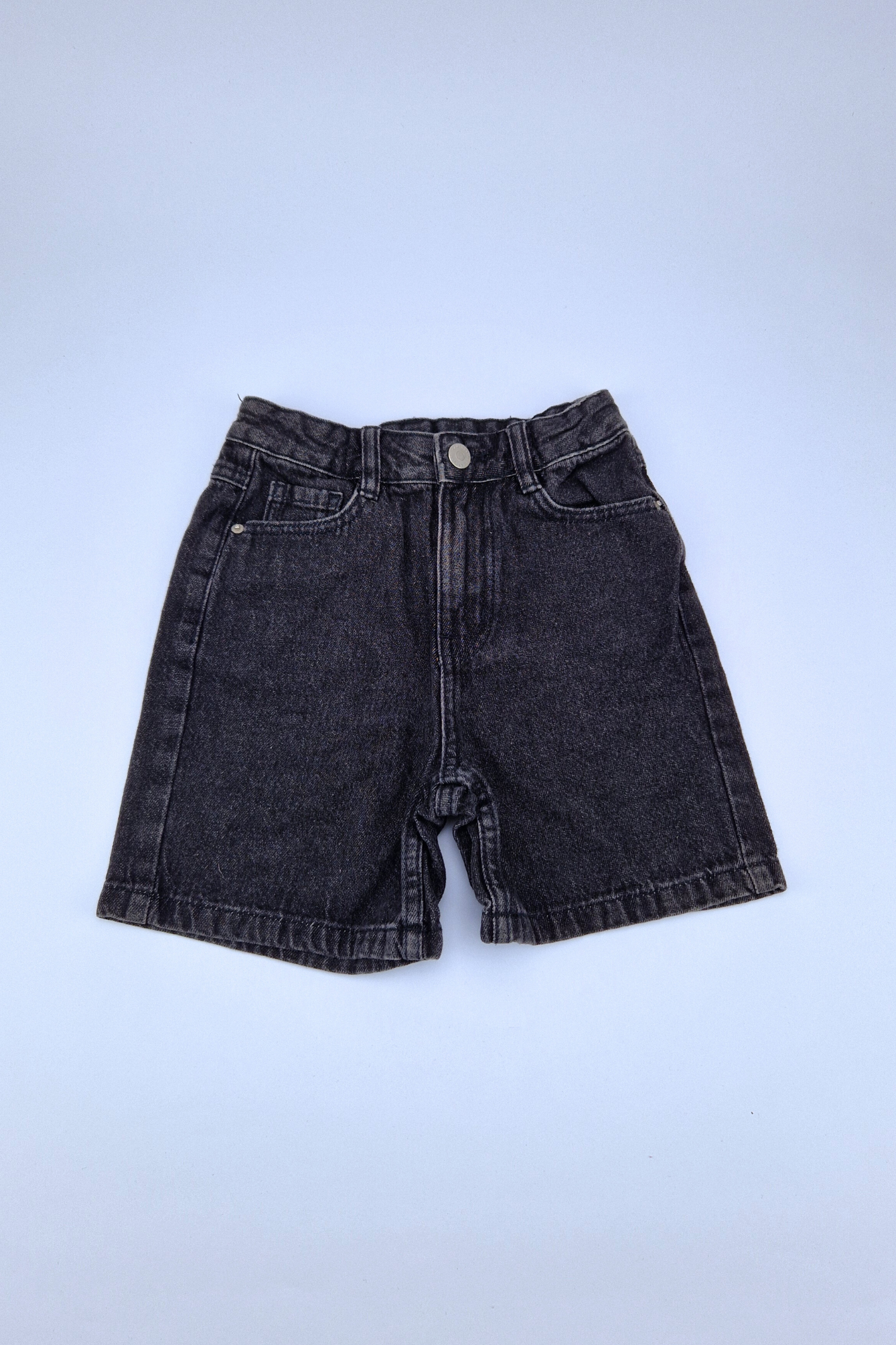 6-7y Charcoal Grey Denim Shorts