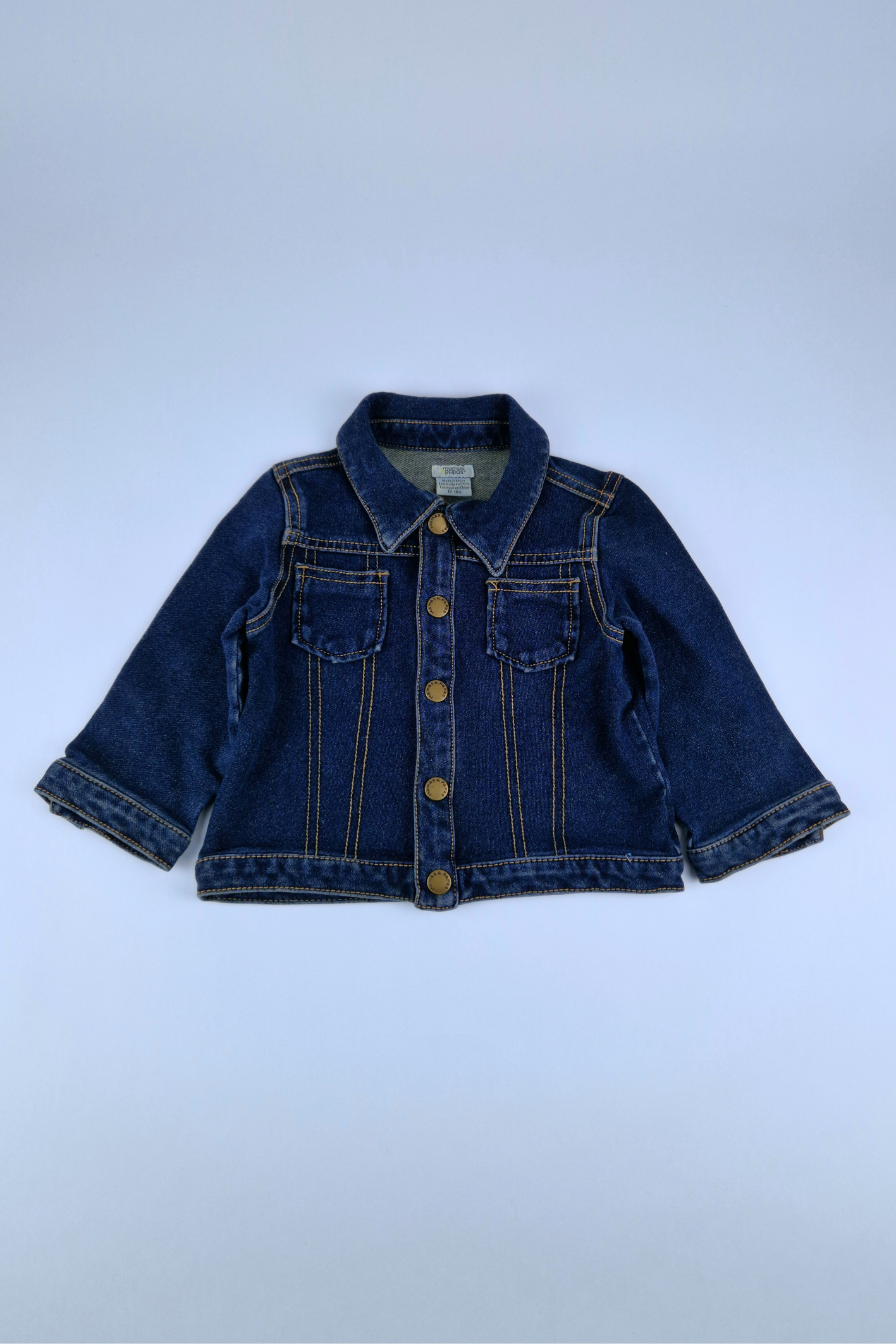 12-18m Mamas&Papas Dark Blue Denim Jack