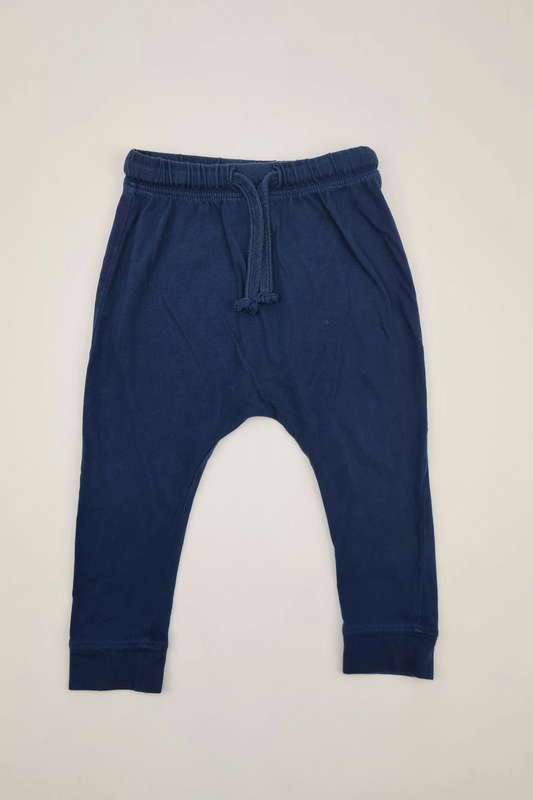 12-18 mois - Pantalon de jogging bleu marine (H&amp;M)