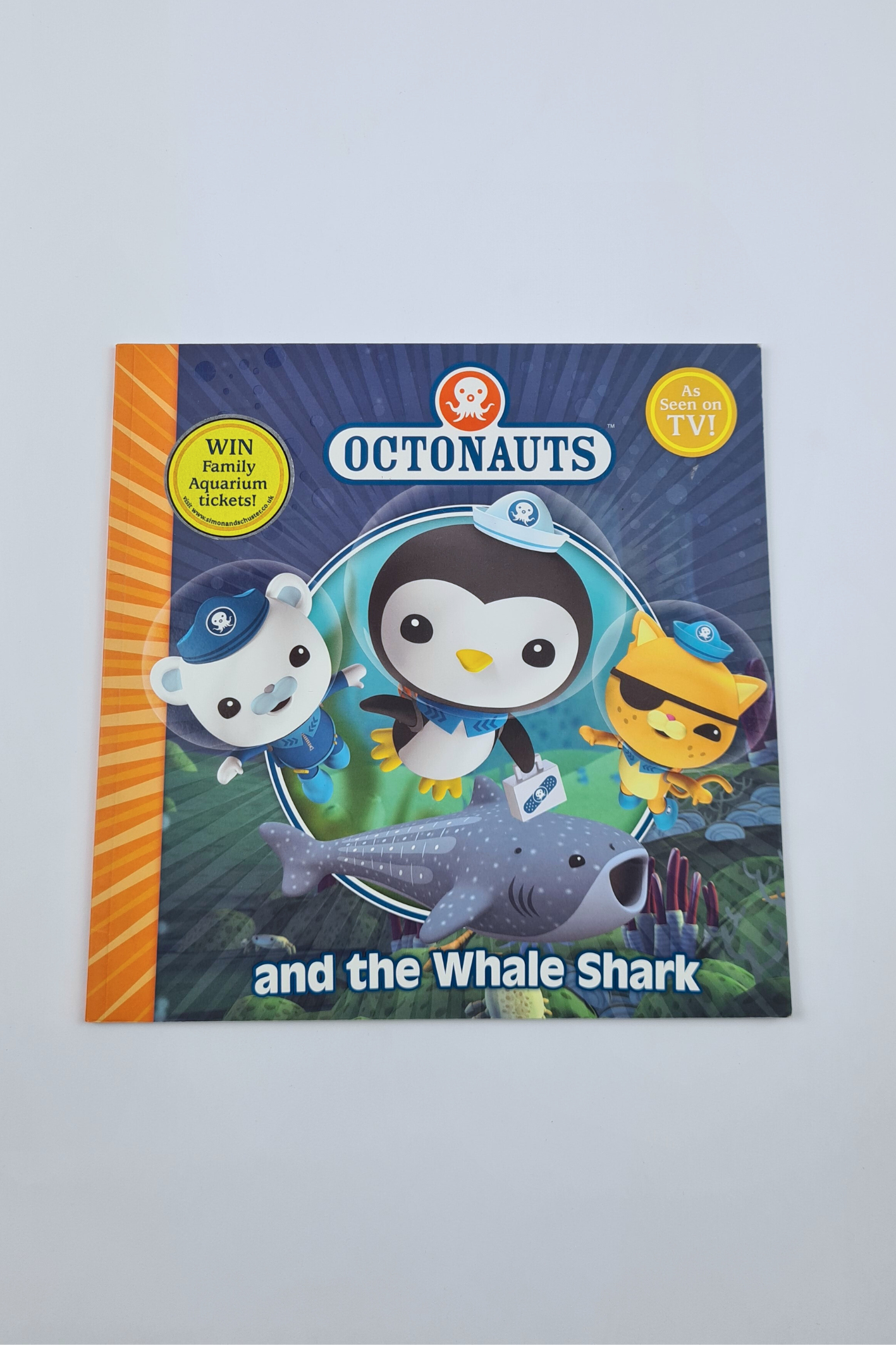 Livre d'histoire des octonautes et du requin baleine