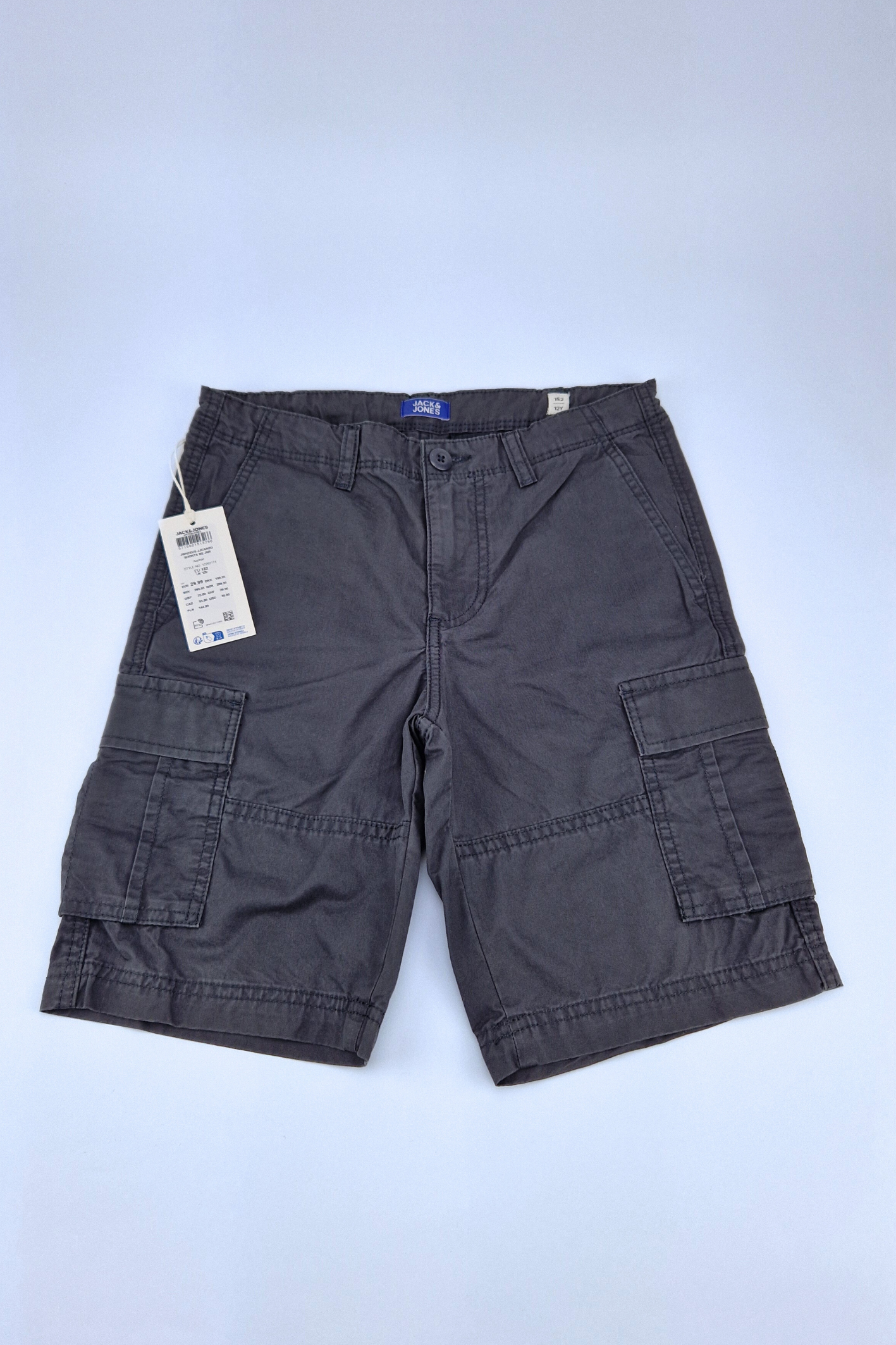 12y Grey Cargo Shorts

Brand: Jack & Jones

New With Tags 