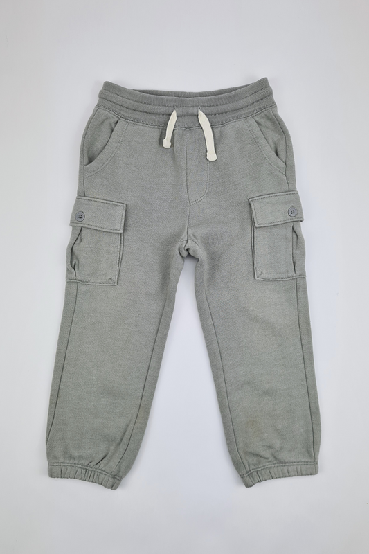 2-3y - Grey Joggers *MessyDays*