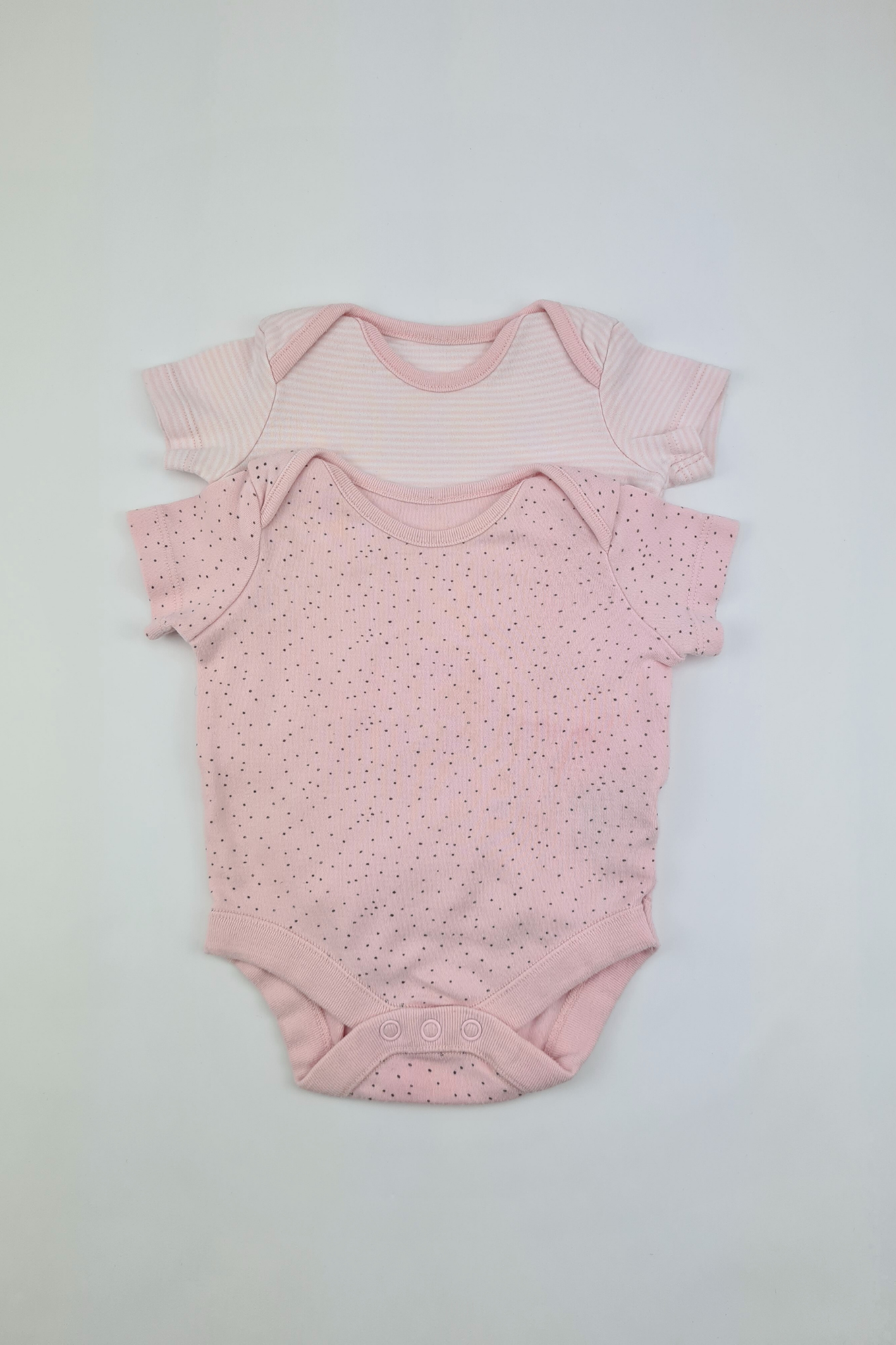 0-3m - Pink Bodysuit Set