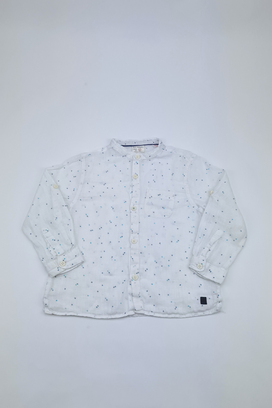 2-3y - Star Print Longsleeve Shirt (Zara)