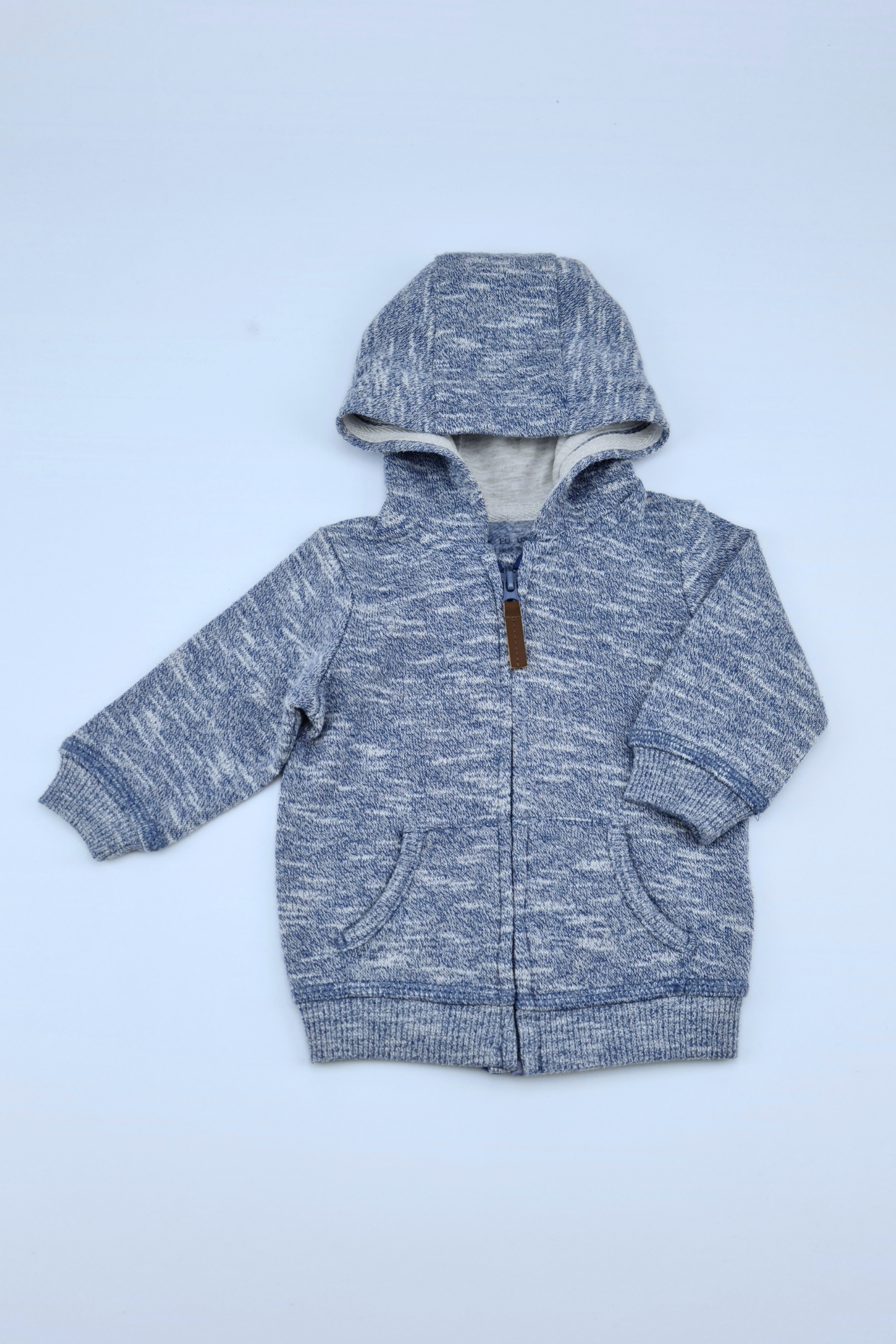 0-3m Blue Hoodie